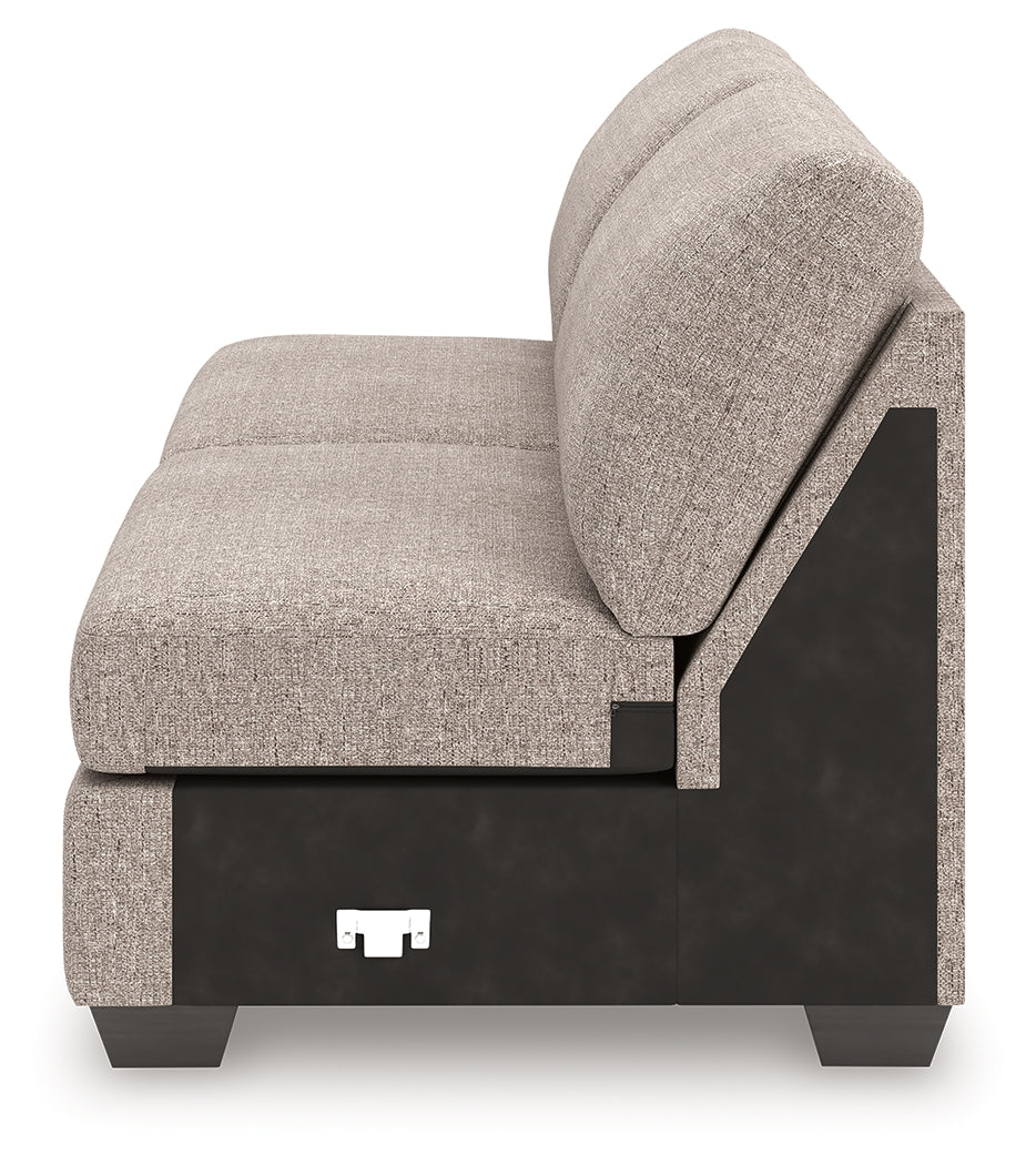 Seyler Lane Hemp Armless Loveseat - 4840434