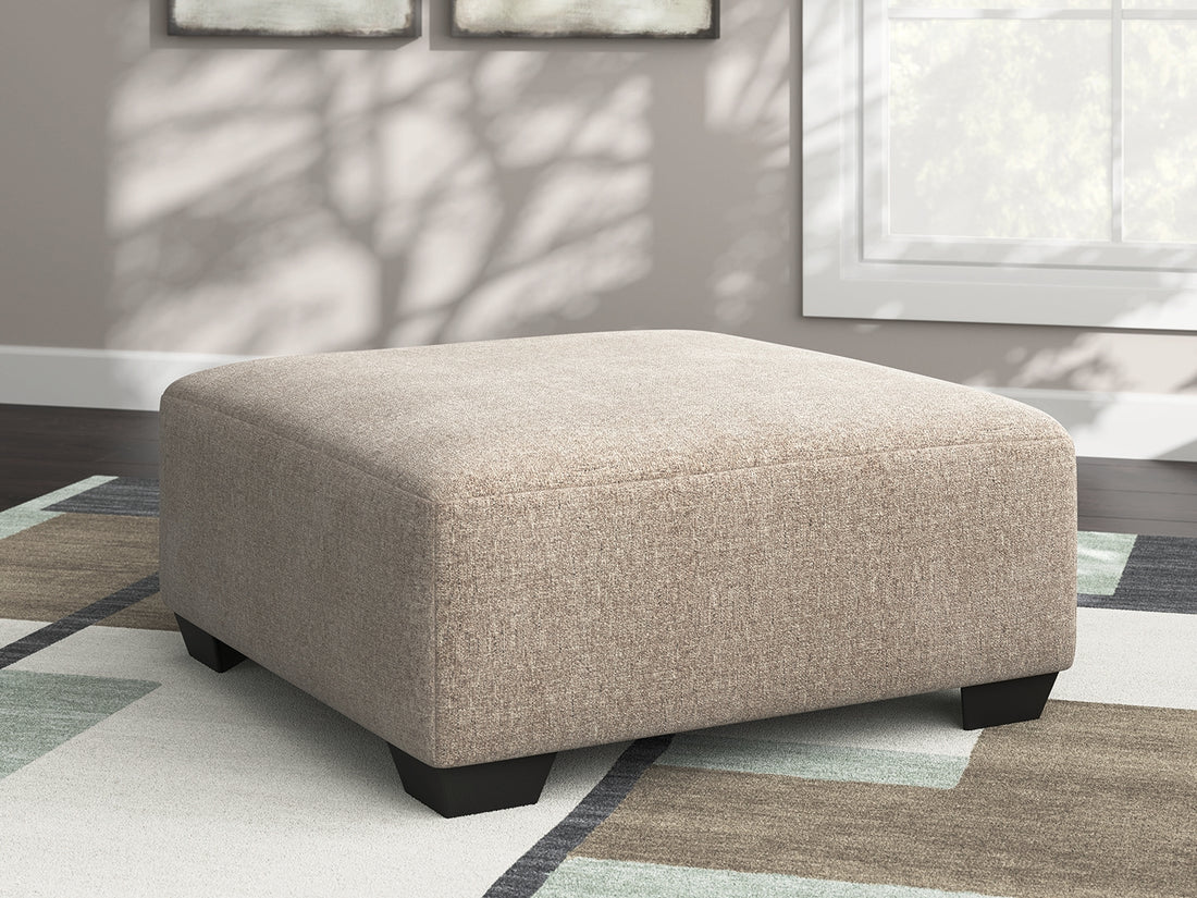 Seyler Lane Hemp Oversized Accent Ottoman - 4840408