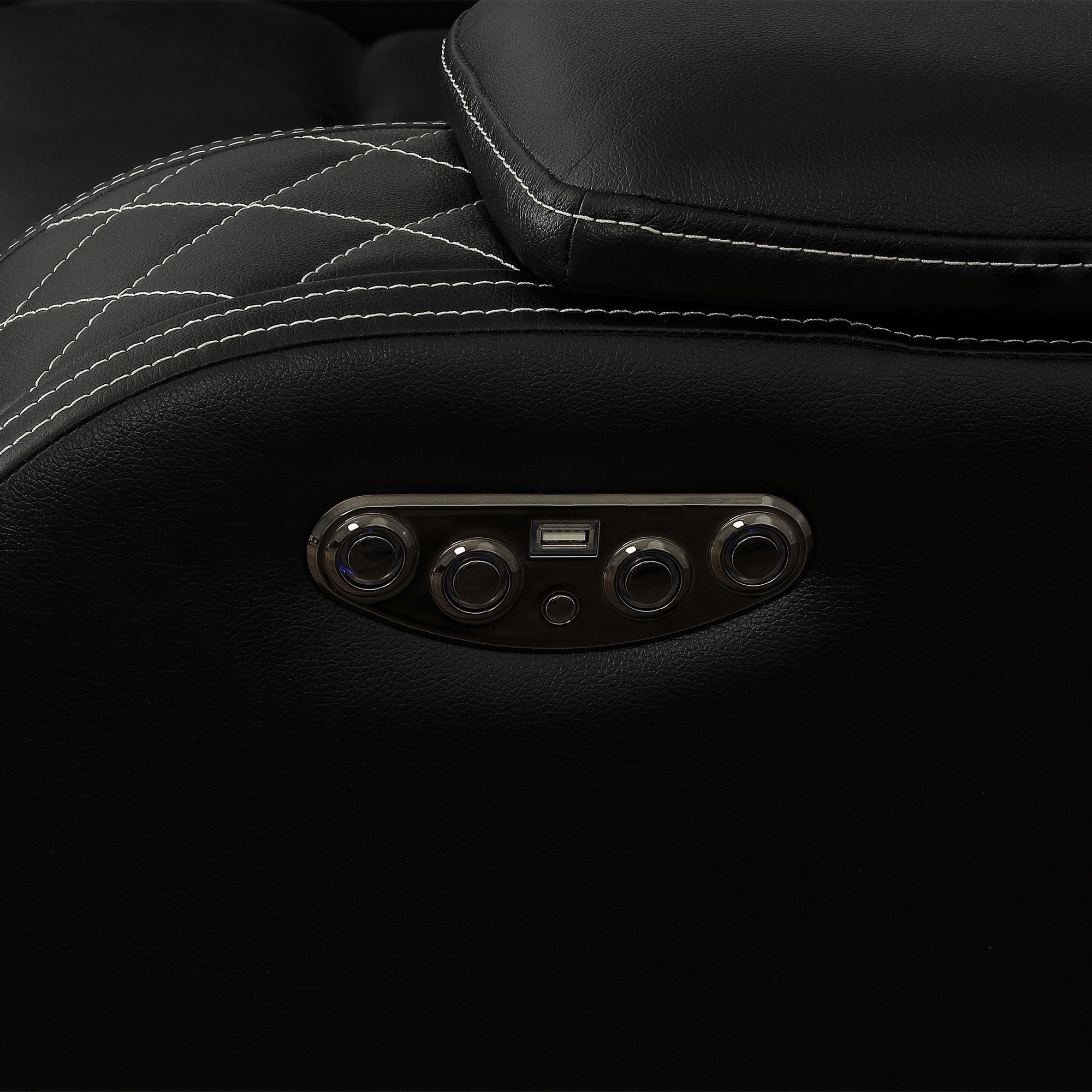 SH8895BLK*SC (3)3-PIECE RECLINING SECTIONAL - SH8895BLK*SC - Bien Home Furniture & Electronics