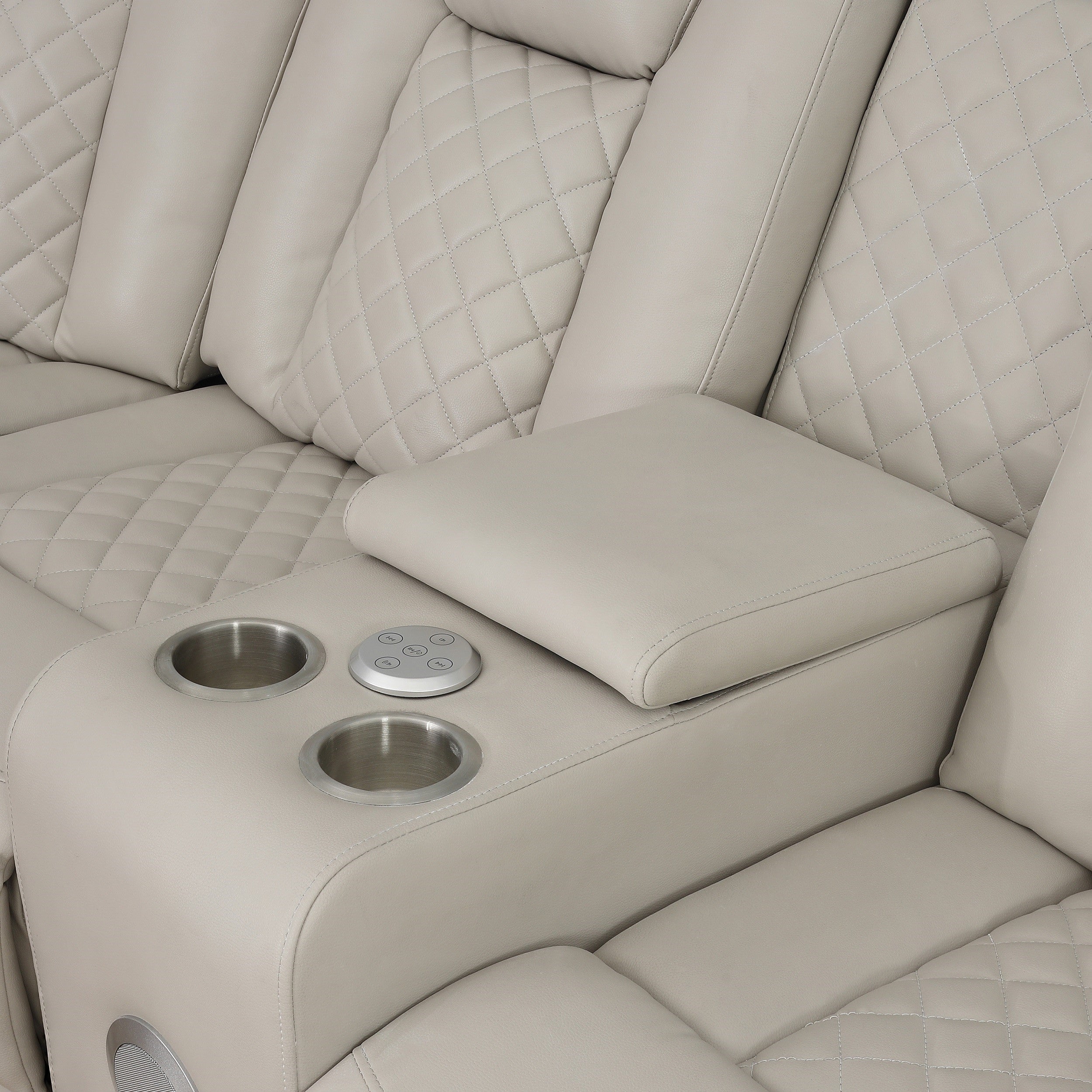 SH8895GRW*SC (3)3-PIECE RECLINING SECTIONAL - SH8895GRW*SC - Bien Home Furniture & Electronics