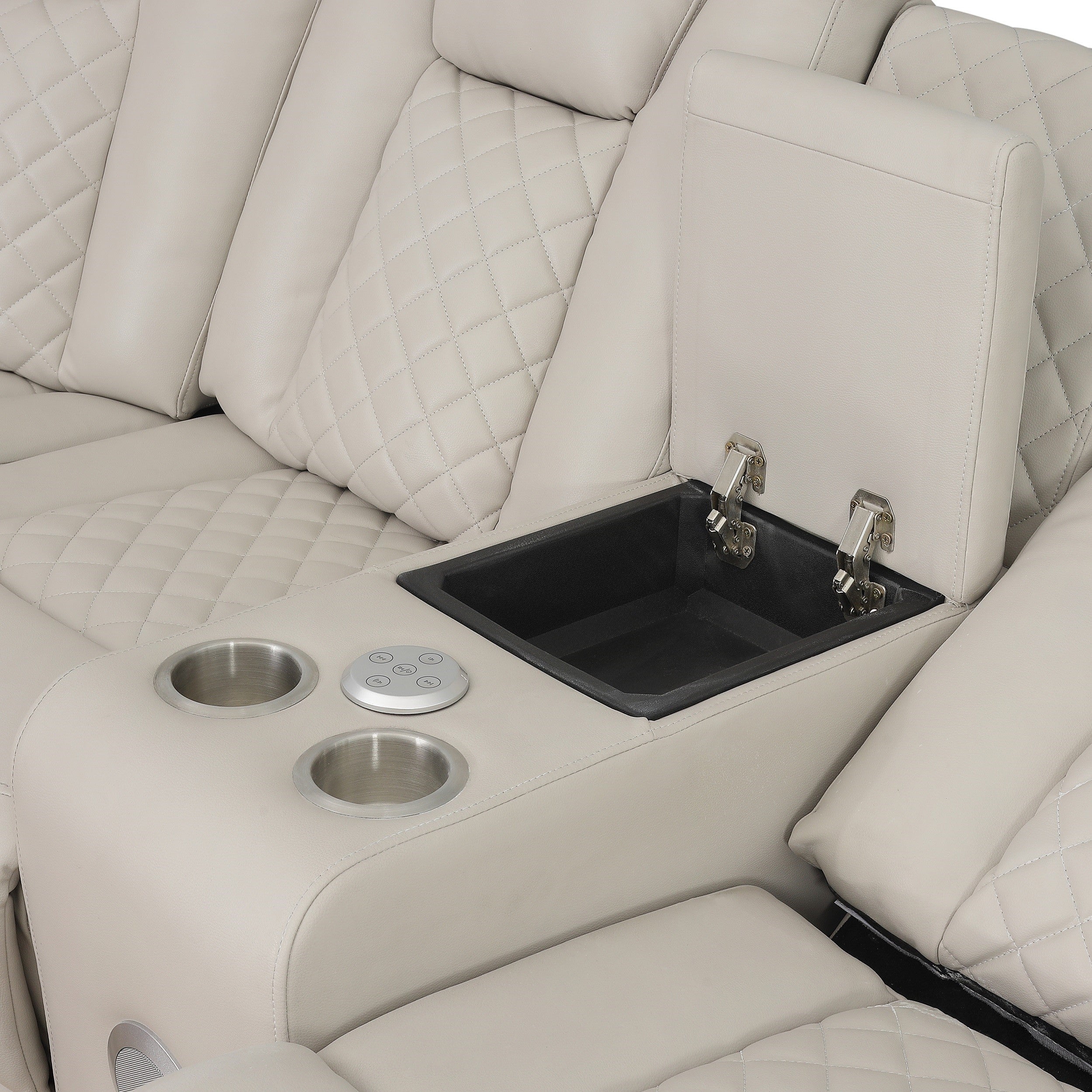 SH8895GRW*SC (3)3-PIECE RECLINING SECTIONAL - SH8895GRW*SC - Bien Home Furniture & Electronics