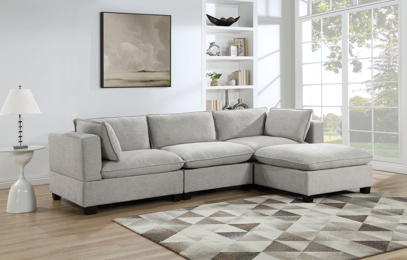 SH8897CRM*SC (4)4-PIECE MODULAR SECTIONAL - SH8897CRM*SC