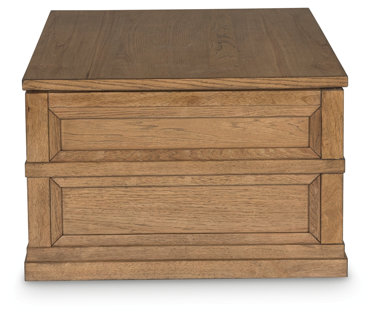 Sharlance Light Brown Lift-Top Coffee Table - T655-9