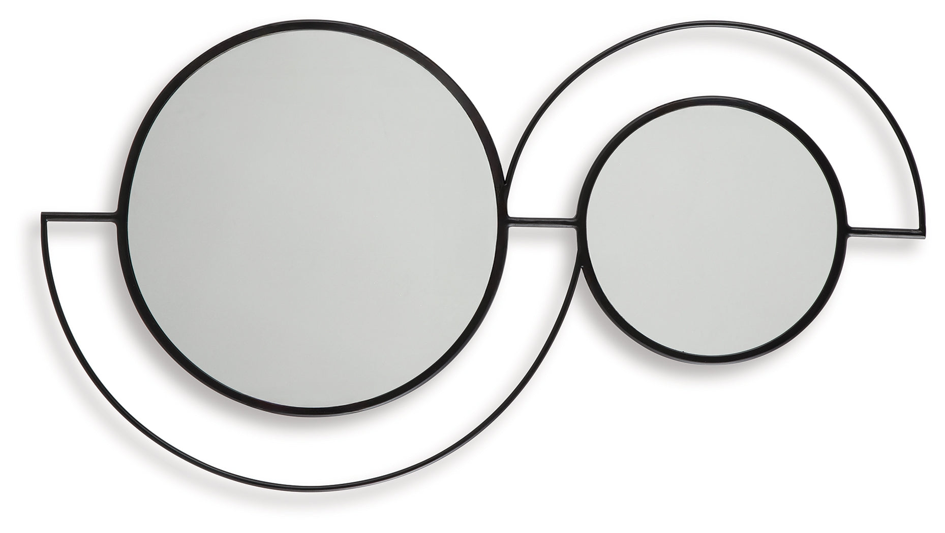 Shayham Black Accent Mirror - A8010402