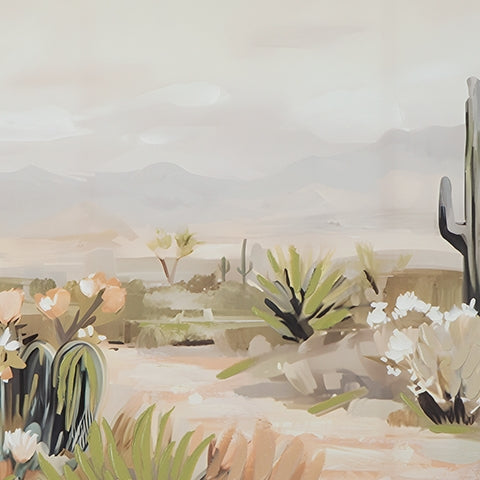 Sidworth Green/Beige/Gray Wall Art - A8000480