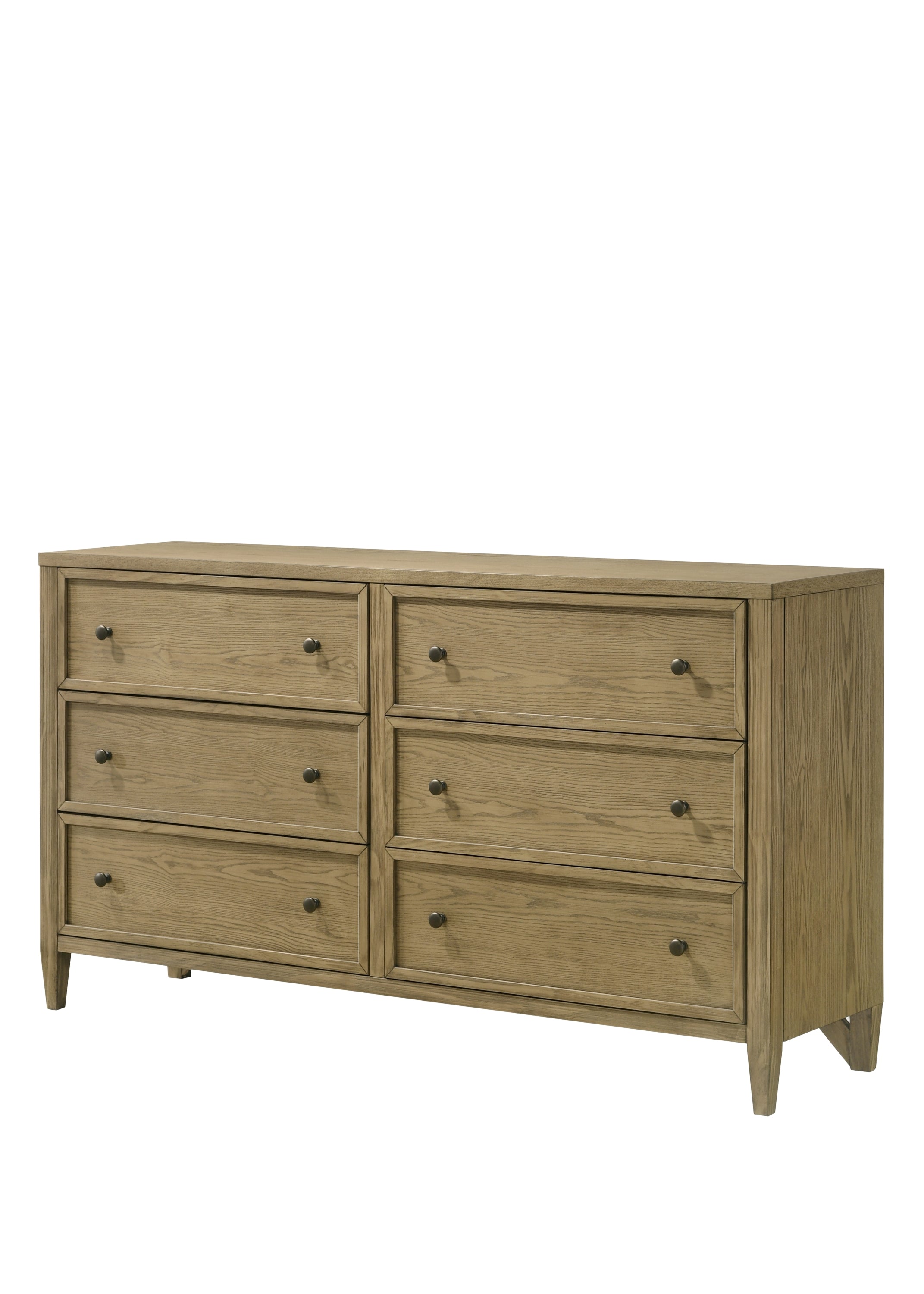 Sienna Rustic Natural Canopy Platform Bedroom Set - SET | B8250-Q-HBFB | B8250-Q-BASE | B8250-KQ-RAIL | B8250-2 | B8250-4