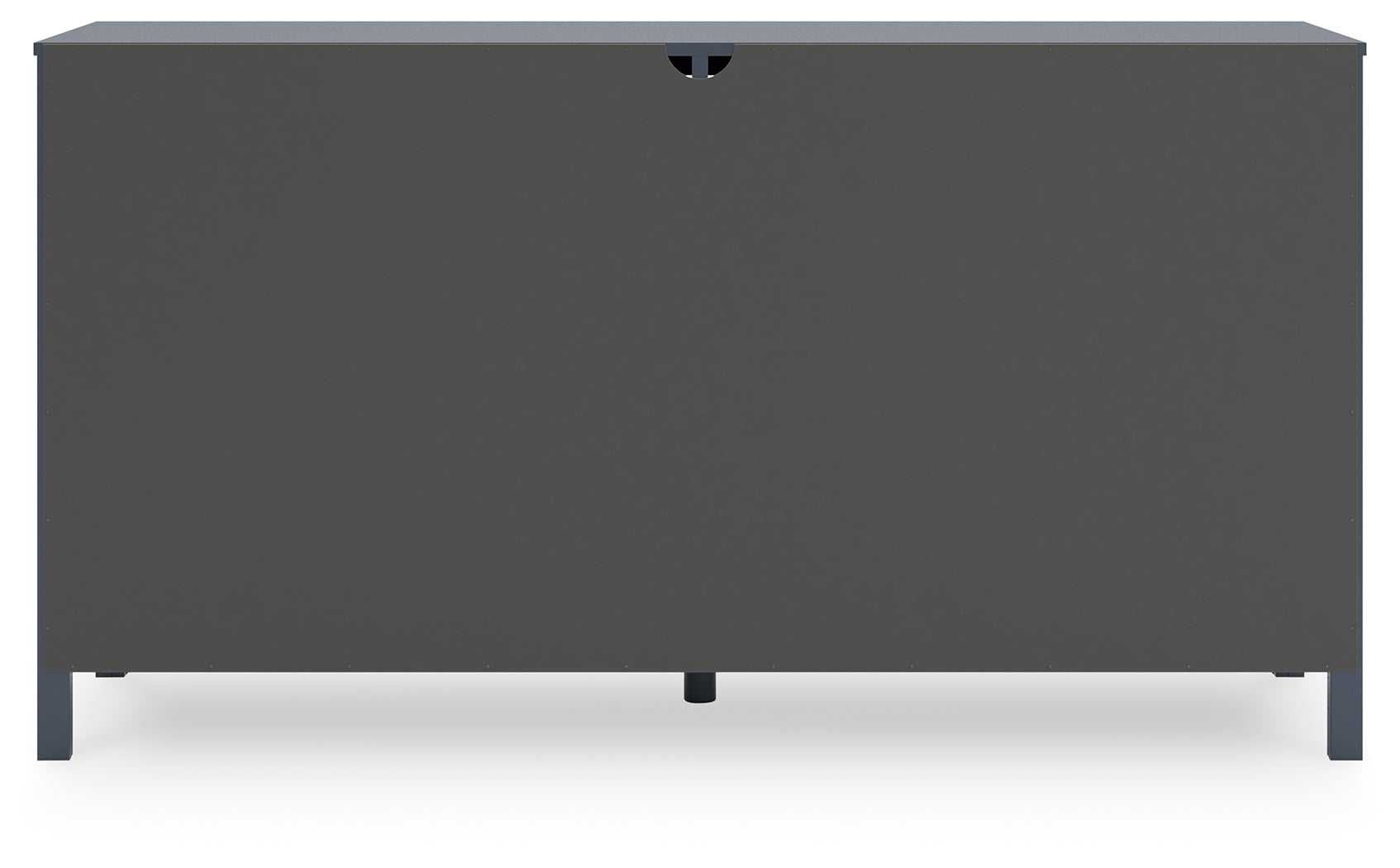 Simmenfort Full Panel Headboard with Dresser and Chest in Navy Blue - PKG020613