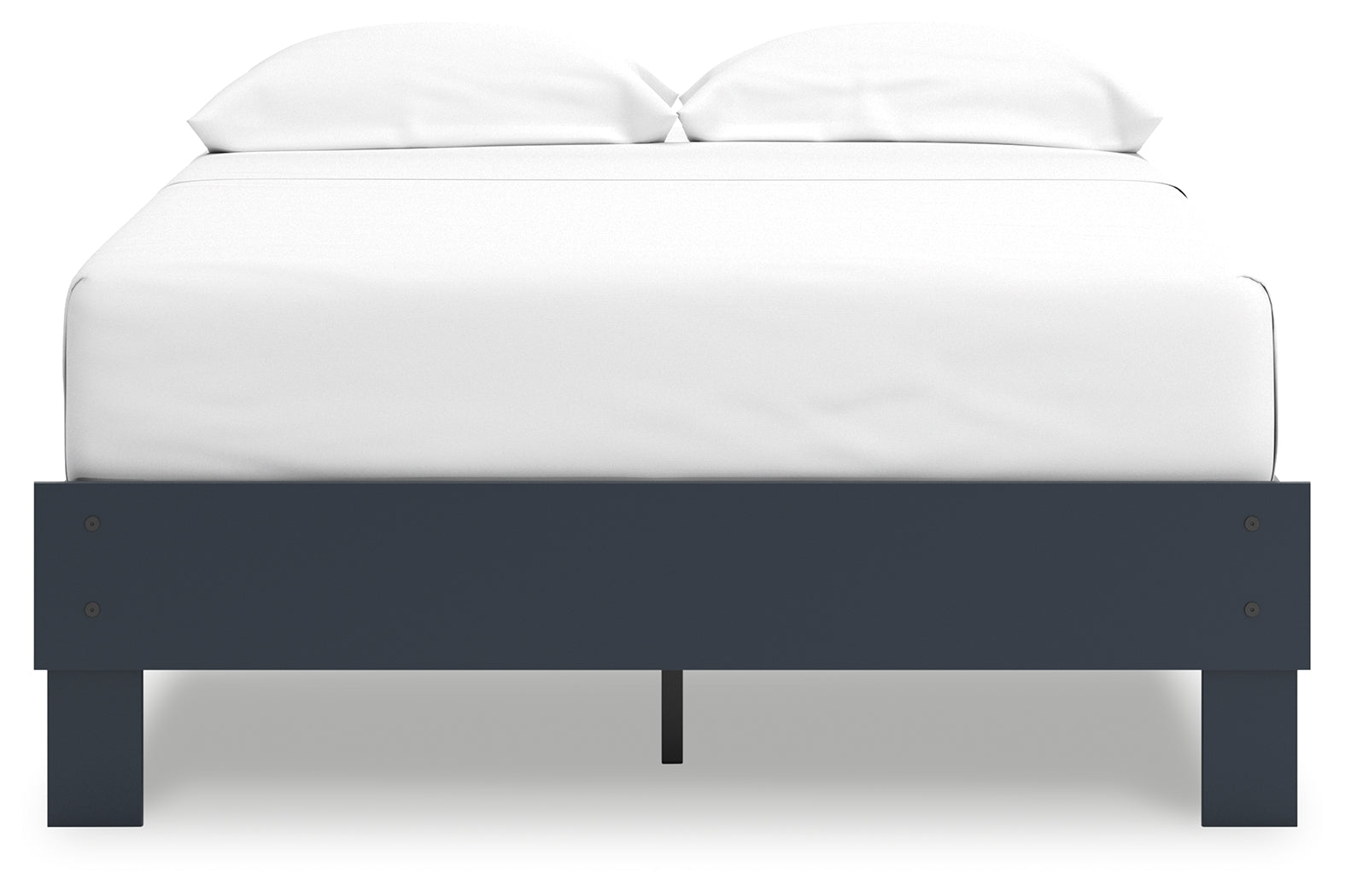 Simmenfort Full Platform Bed with Dresser in Navy Blue - PKG020623
