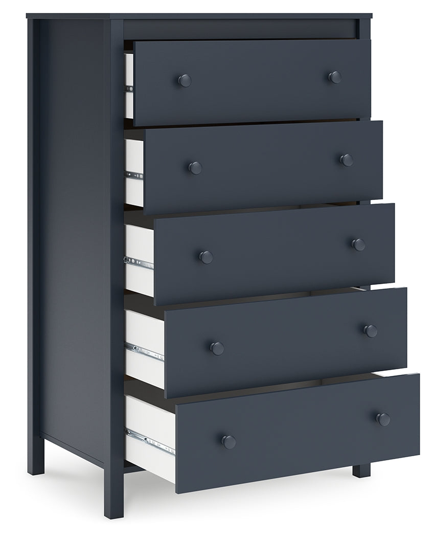 Simmenfort Navy Blue Youth Bedroom Set from Ashley - Luna Furniture