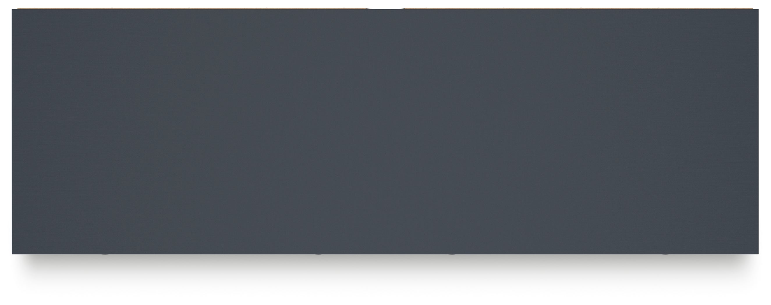 Simmenfort Twin Panel Headboard with Dresser, Chest and 2 Nightstands in Navy Blue - PKG020604