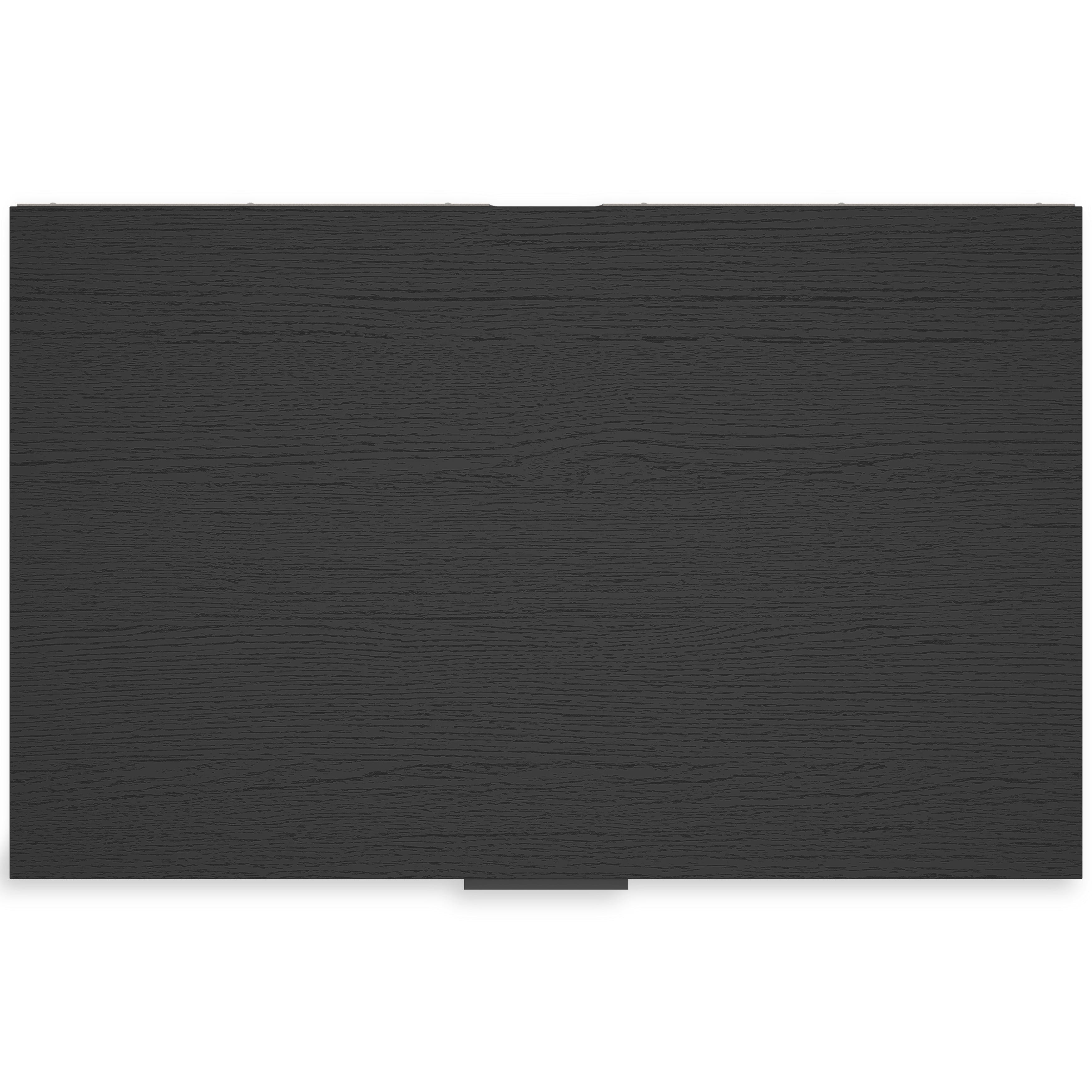 Socalle Twin Panel Headboard with Dresser and Chest in Black - PKG018858