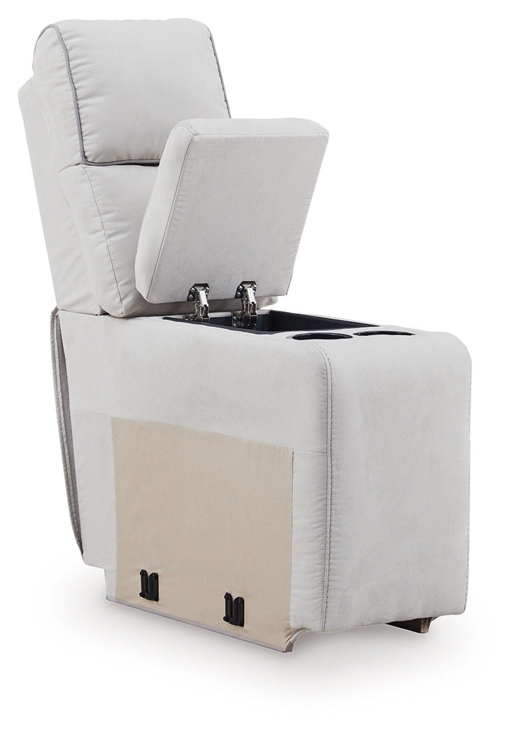Social Pointe Pearl/Ash Console with Storage - PC9880257