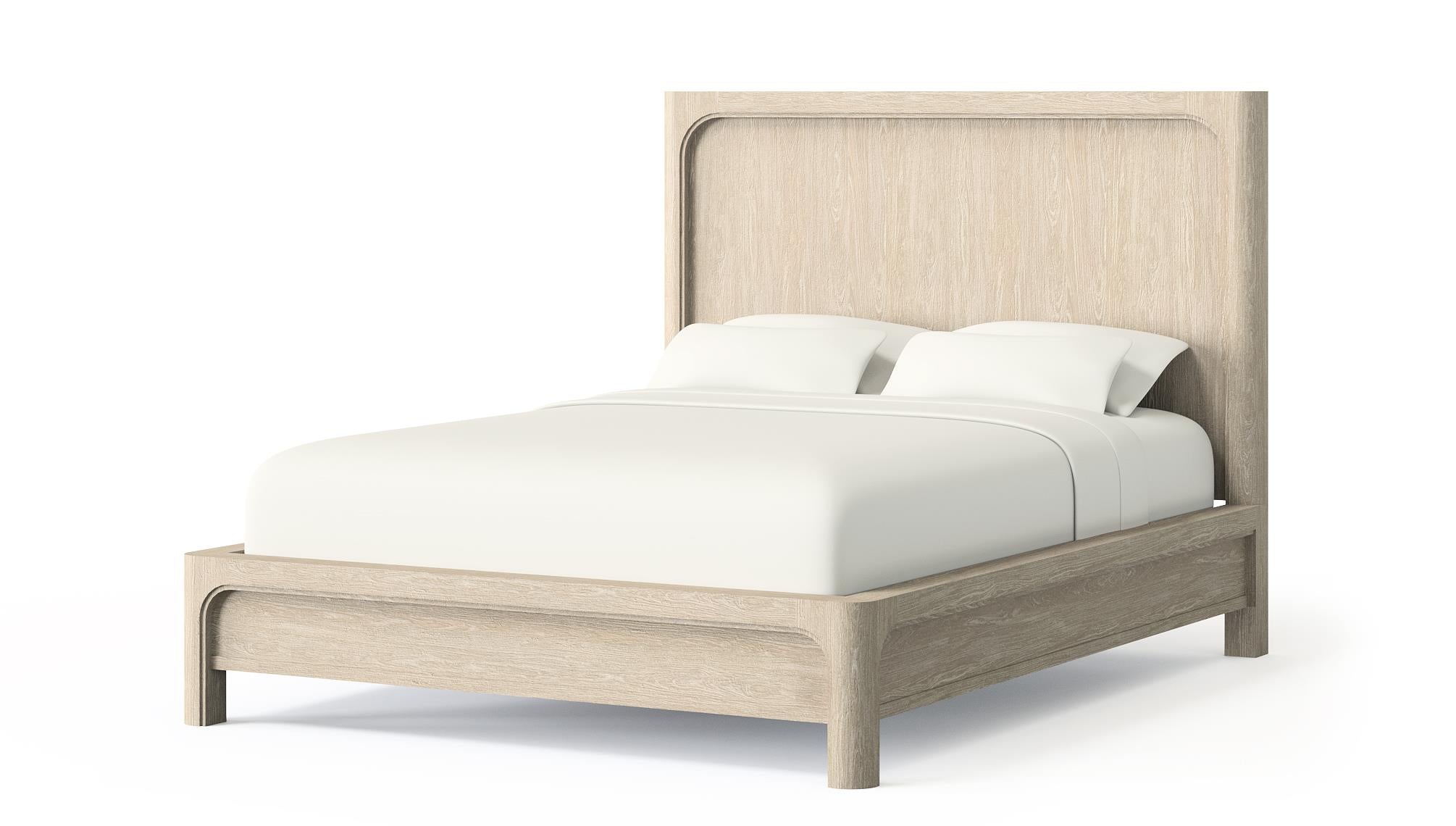 Solano 55-inch Eastern King Panel Bed Weathered Mango - 222521KE