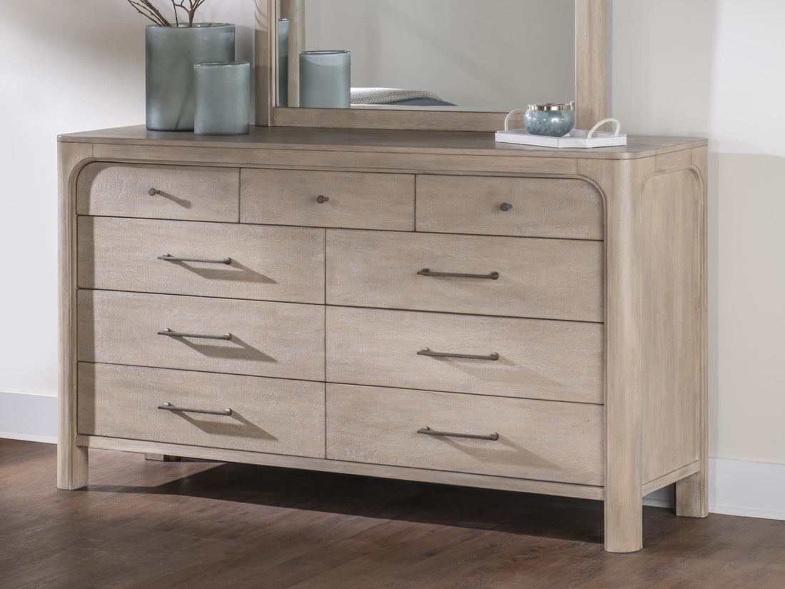 Solano 9-drawer Bedroom Dresser Cabinet Weathered Mango - 222523