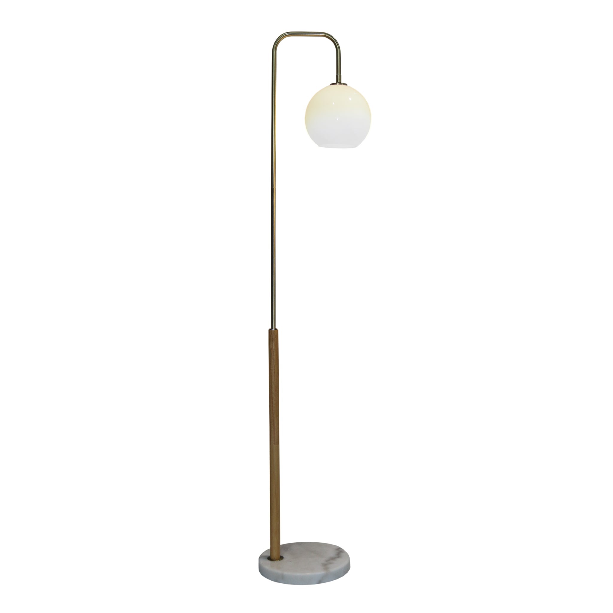 Solaris White Lampshade Floor Lamp - FLL04203301