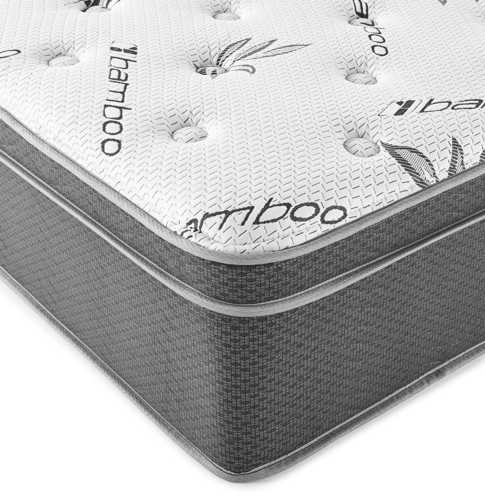 Sommet 13" California King Bamboo Euro Top Hybrid Mattress - 350363KW