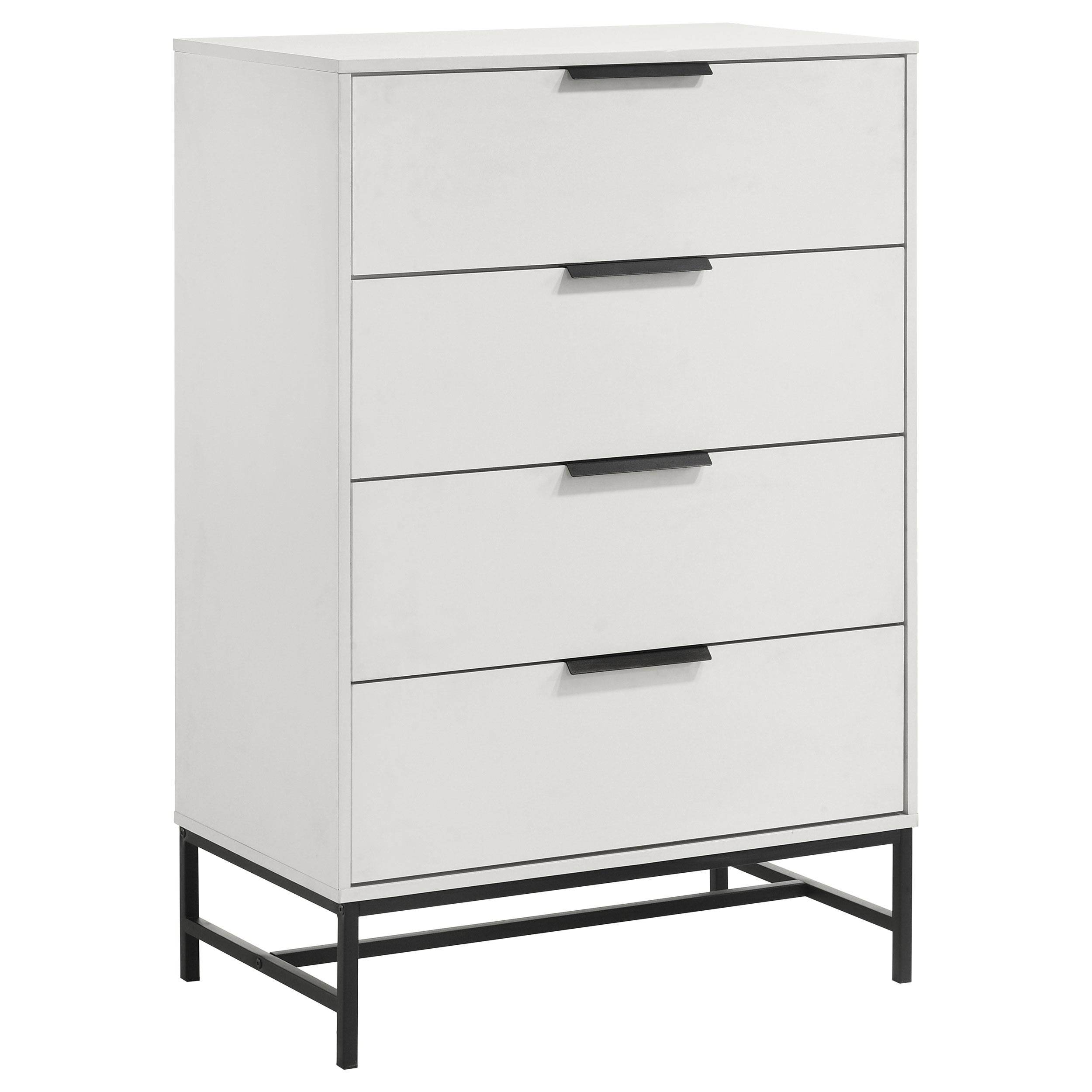 Sonora 5-piece Eastern King Bedroom Set White - 224861KE-S5