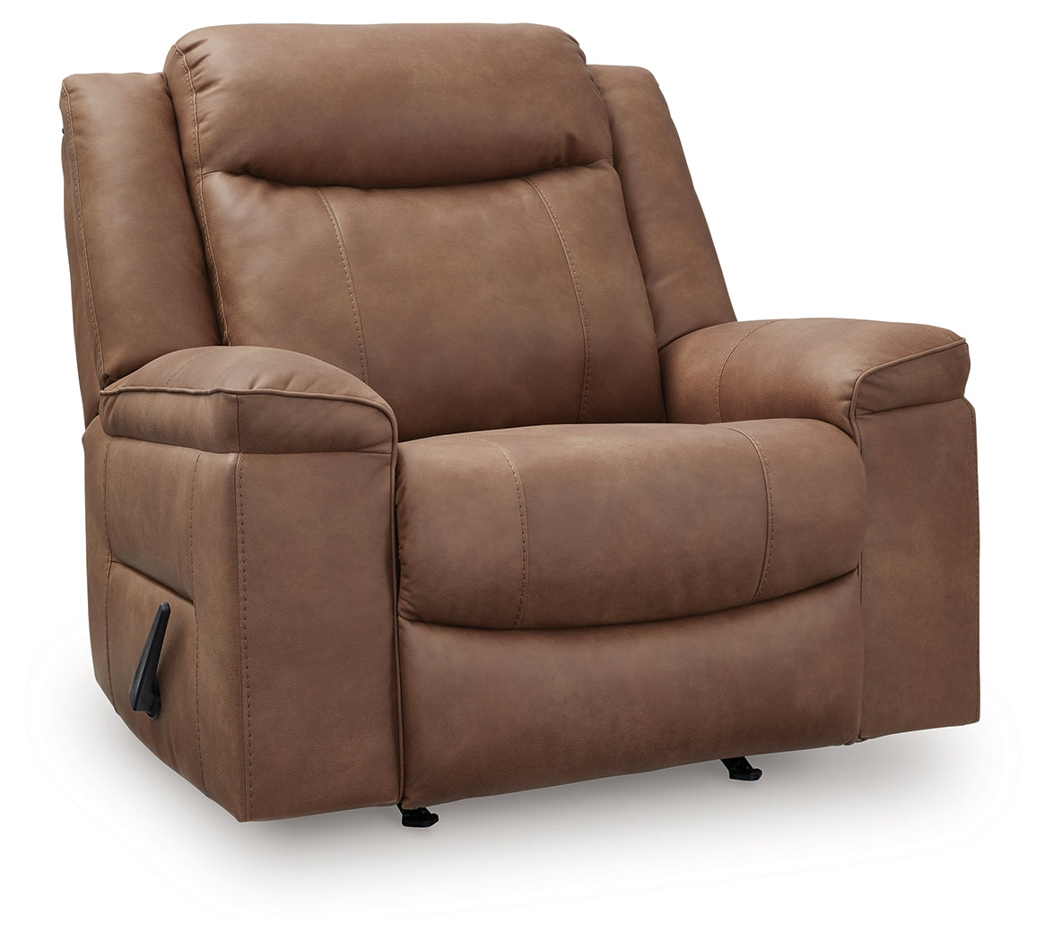 Status Check Caramel Recliner - PC6530825