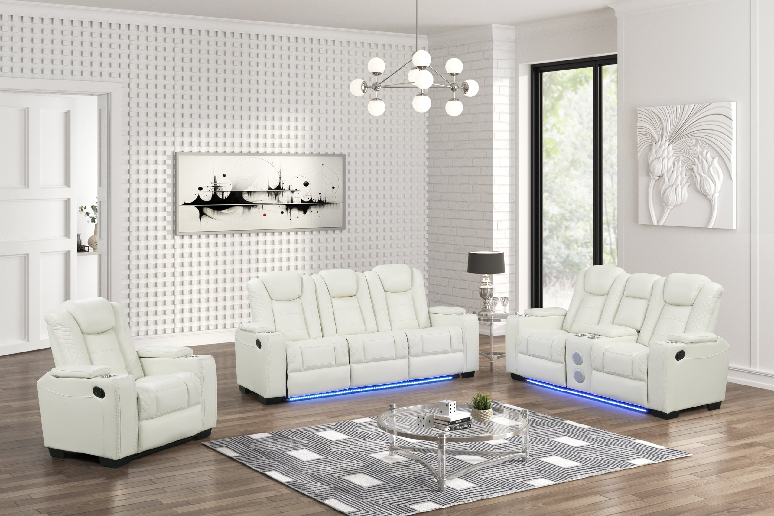 STEFANO50 3PC Reclining Set - STEFANO50