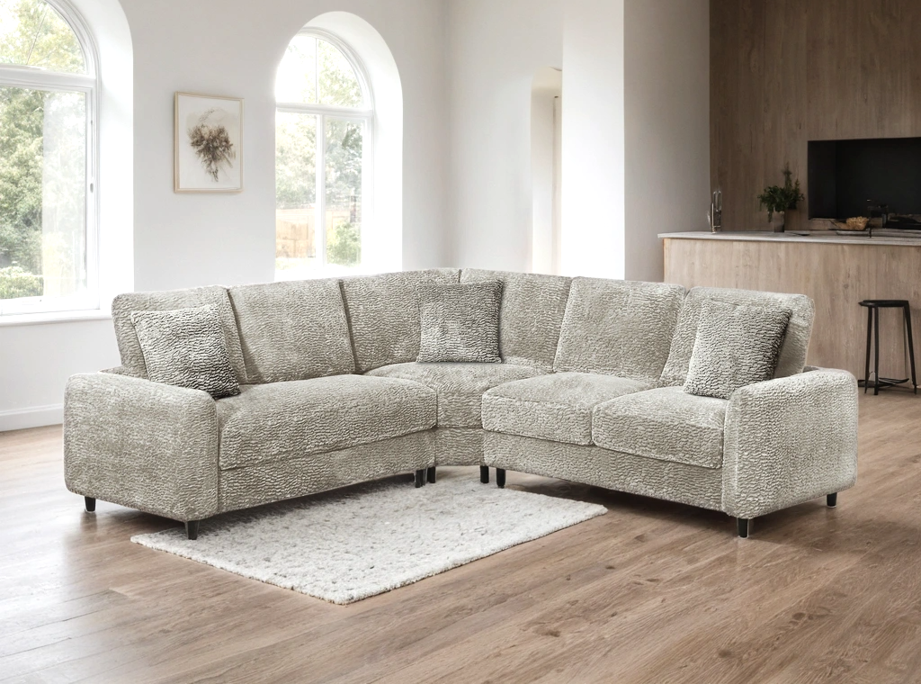 Stella Beige Sectional - Stella Beige