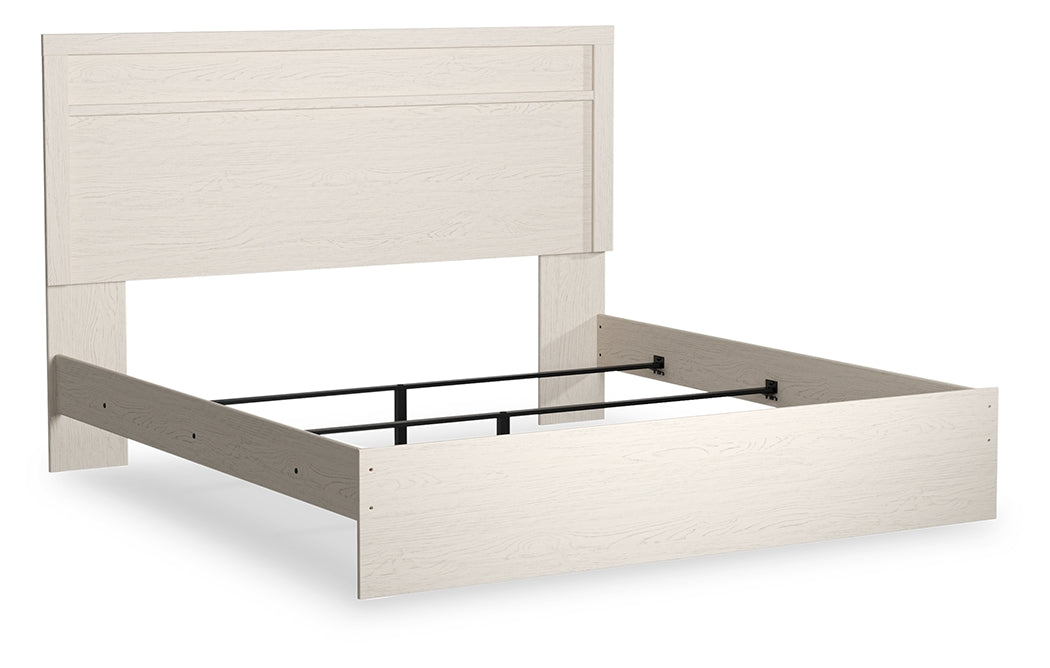 Stelsie King Panel Bed, Dresser, Mirror and Nightstand - B2588B17