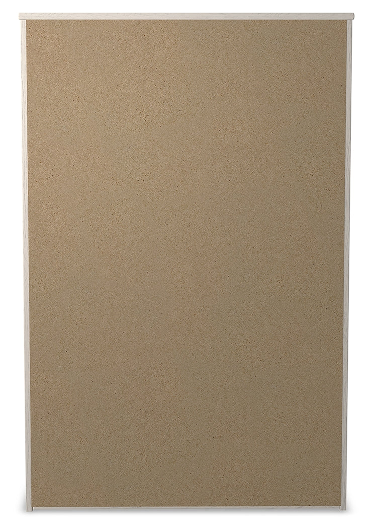 Stelsie White Dresser, Mirror, Chest and Nightstand - B2588B15