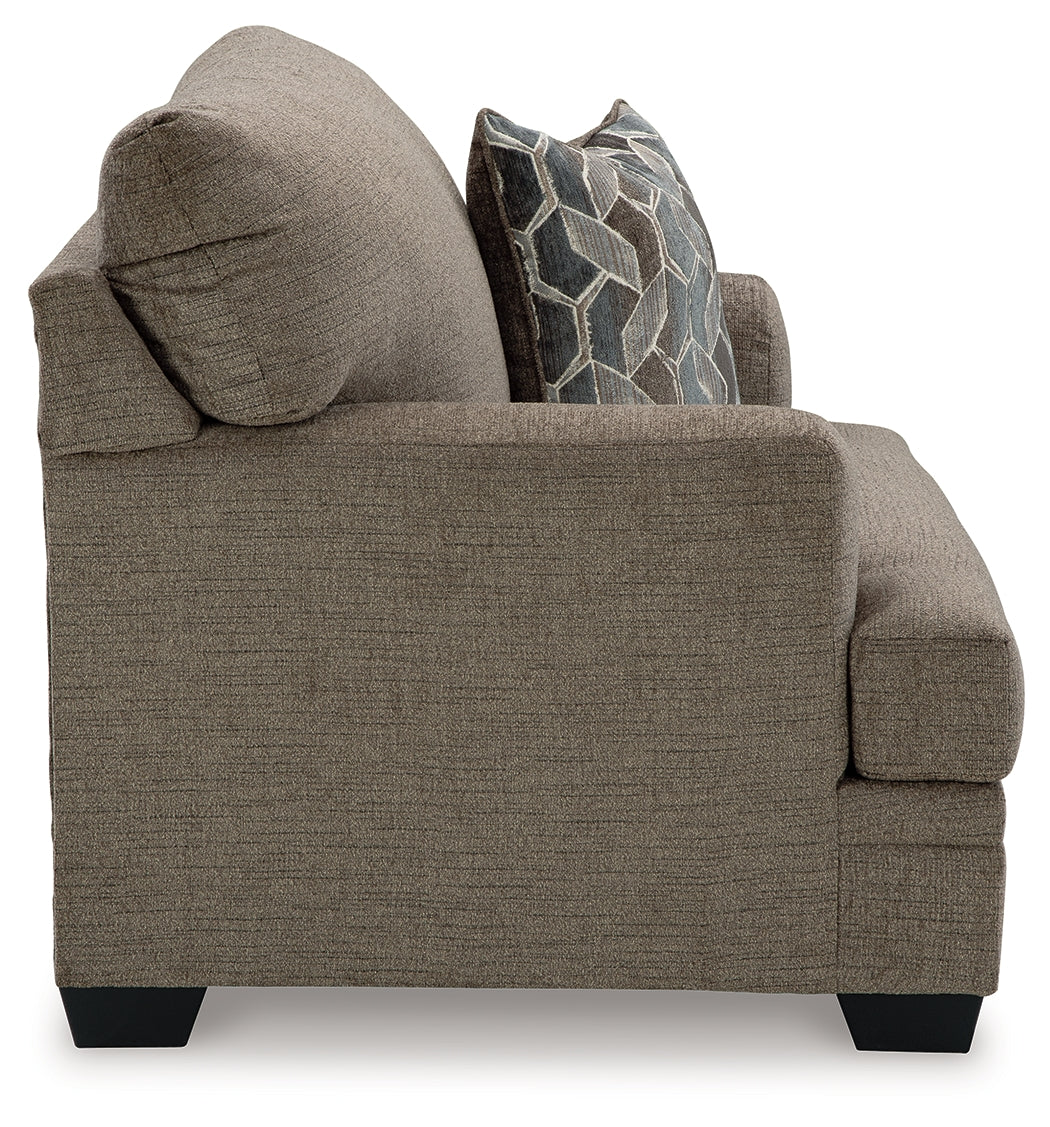 Stonemeade Nutmeg Sofa Chaise and Oversized Chair - 59505U6