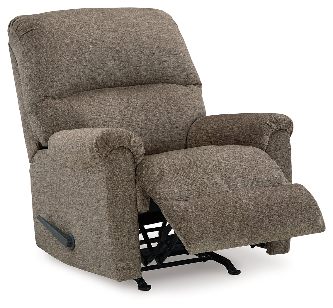 Stonemeade Nutmeg Sofa Chaise and Recliner - 59505U5