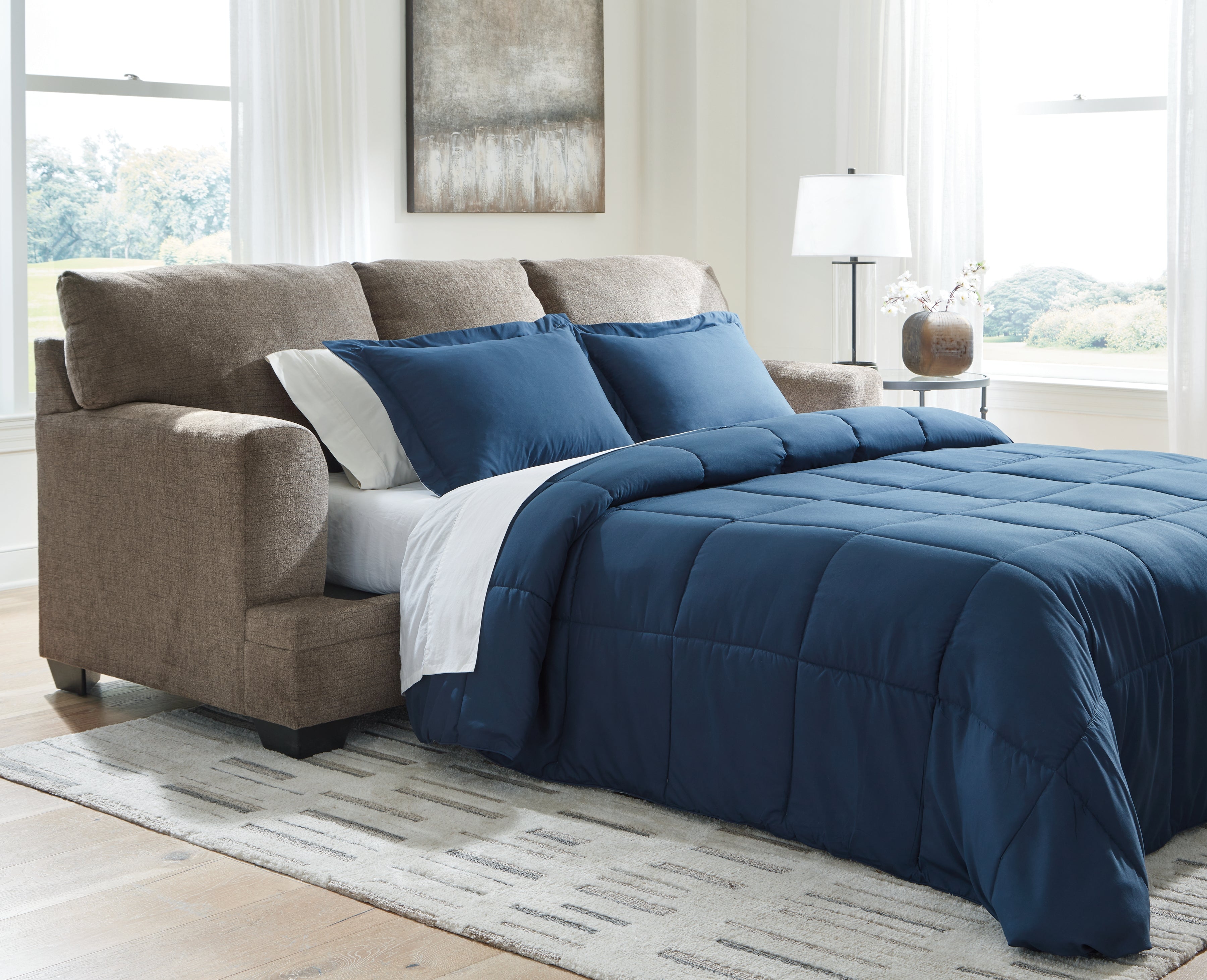 Stonemeade Queen Sofa Sleeper and Loveseat - 59505U11