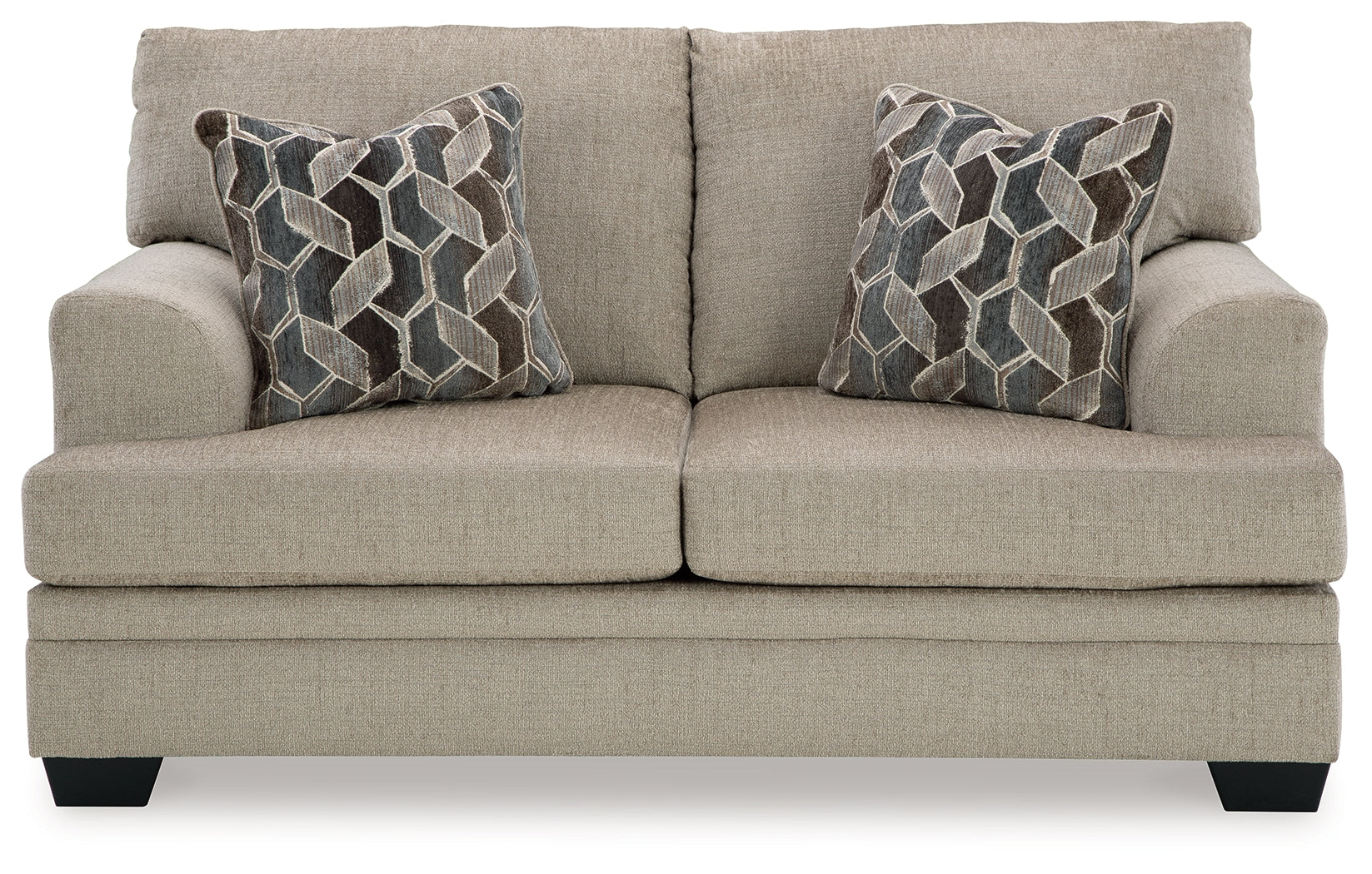 Stonemeade Sofa, Loveseat, Chair and Ottoman in Taupe - PKG018536