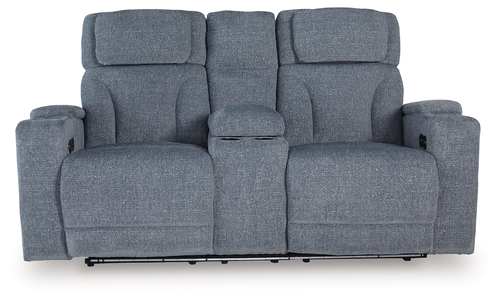 Studio Cave Steel Power Reclining Loveseat with Console - PC4980218