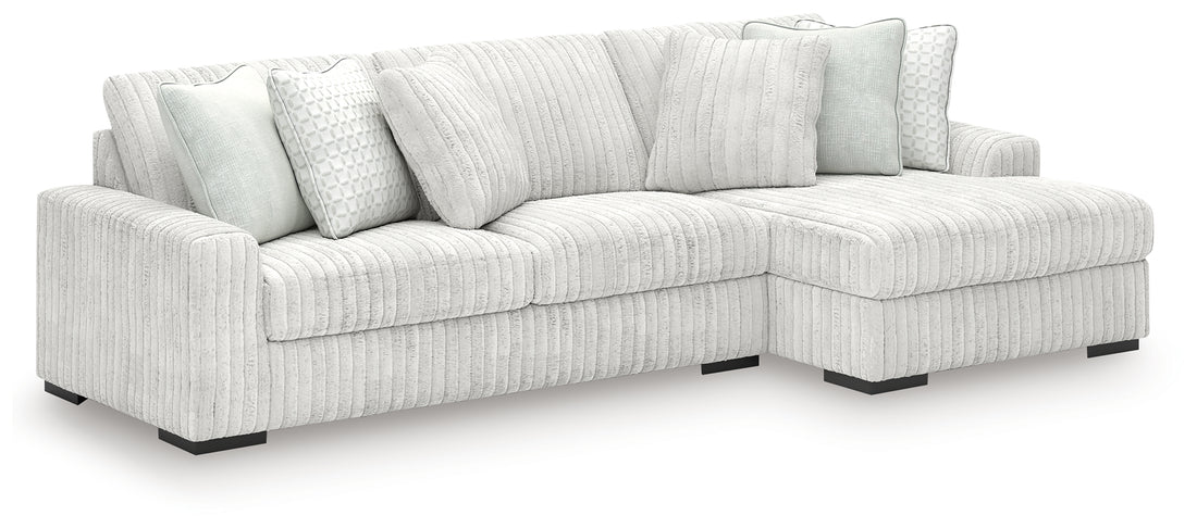Stupendous Alloy 2-Piece Sectional with Chaise - 25903S7