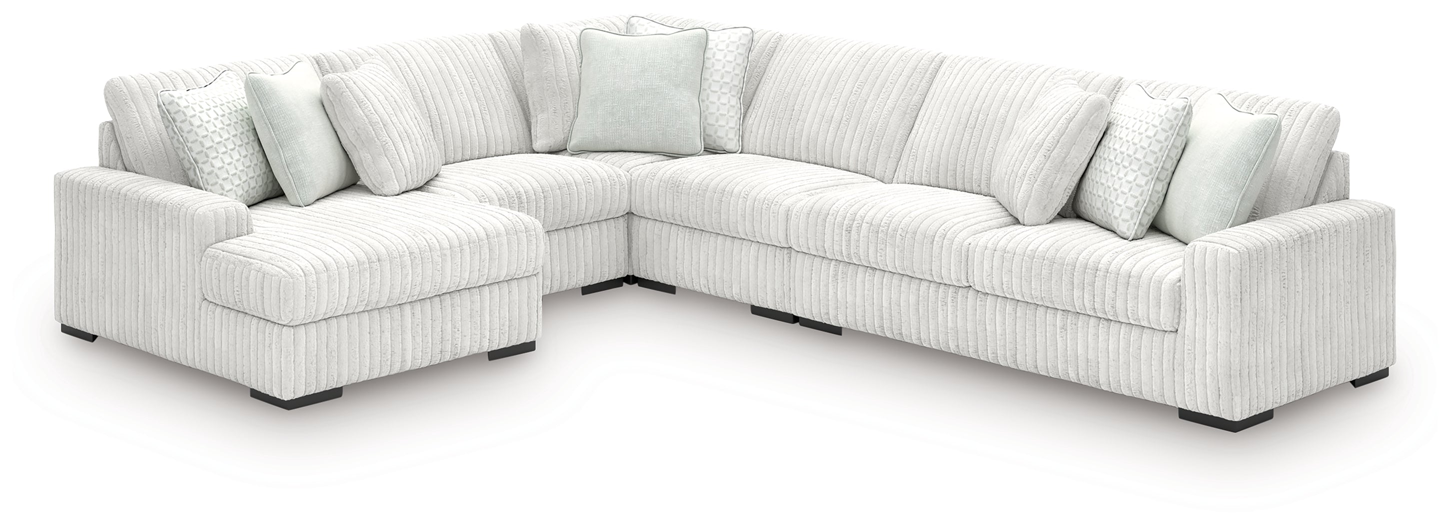 Stupendous Alloy 5-Piece Sectional with Chaise - 25903S8