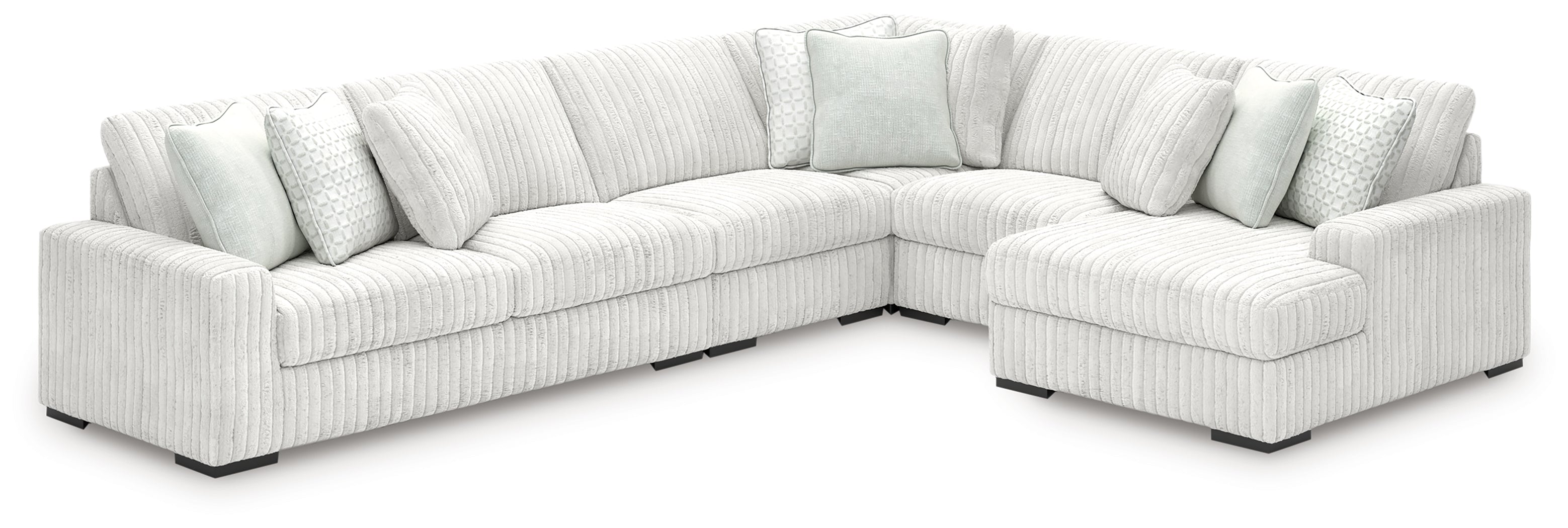 Stupendous Alloy 5-Piece Sectional with Chaise - 25903S9