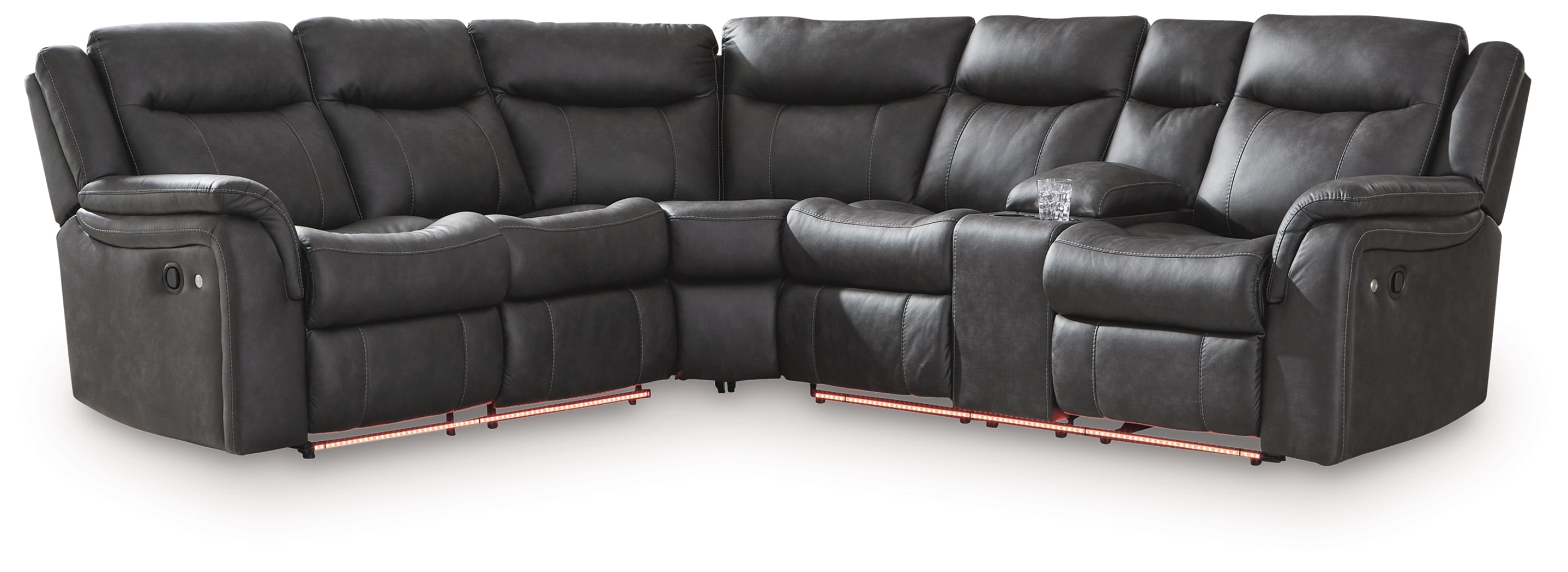 Sultan Meadow Carbon 2-Piece Reclining Sectional - PC13001S1