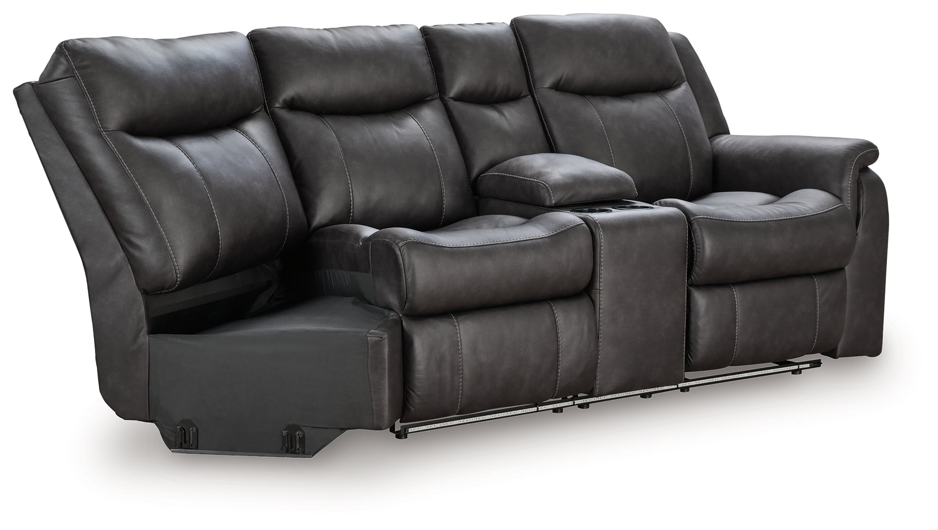 Sultan Meadow Carbon Right-Arm Facing Reclining Loveseat - PC1300149