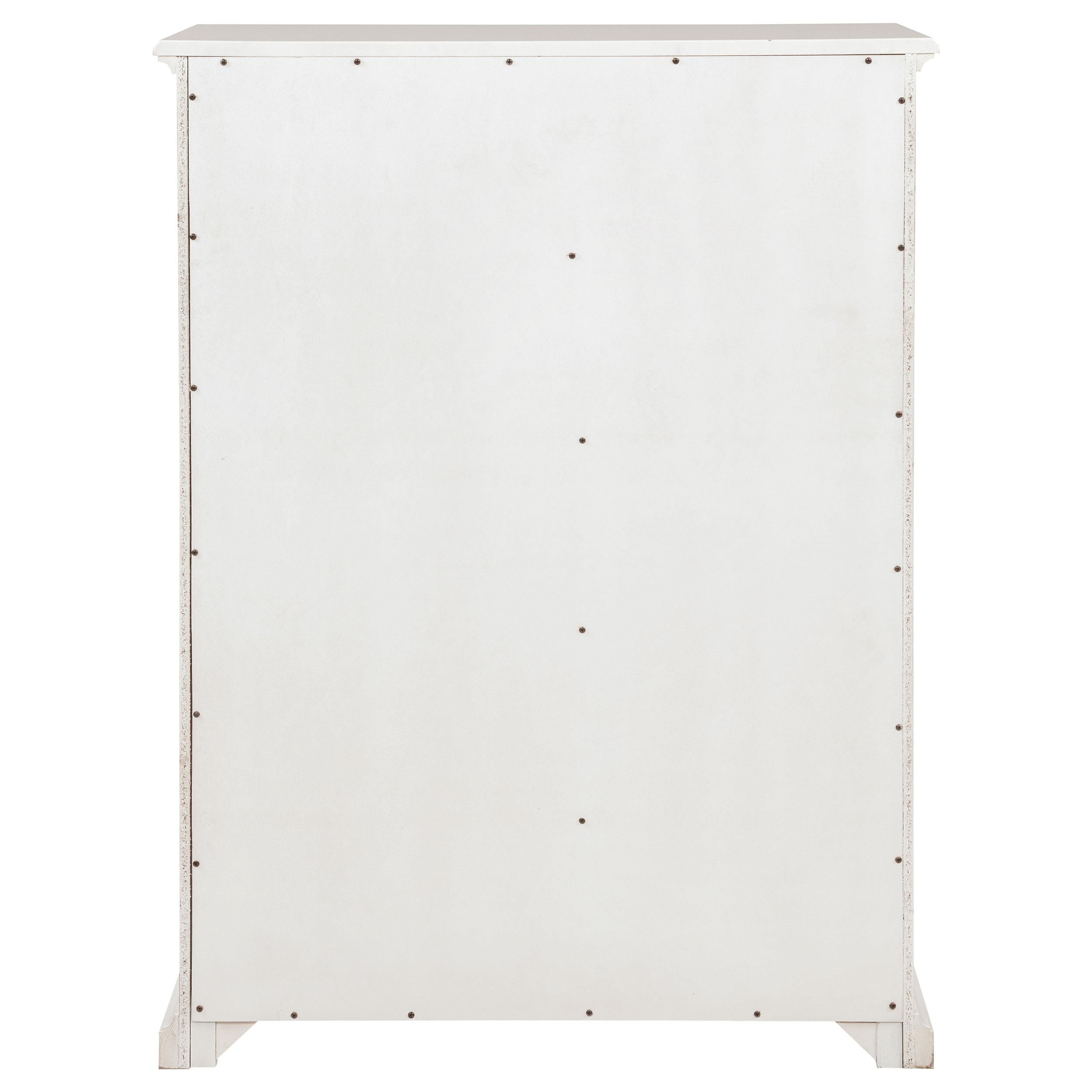 Sumerlin 6-drawer Bedroom Chest of Drawers White - 460595WHT