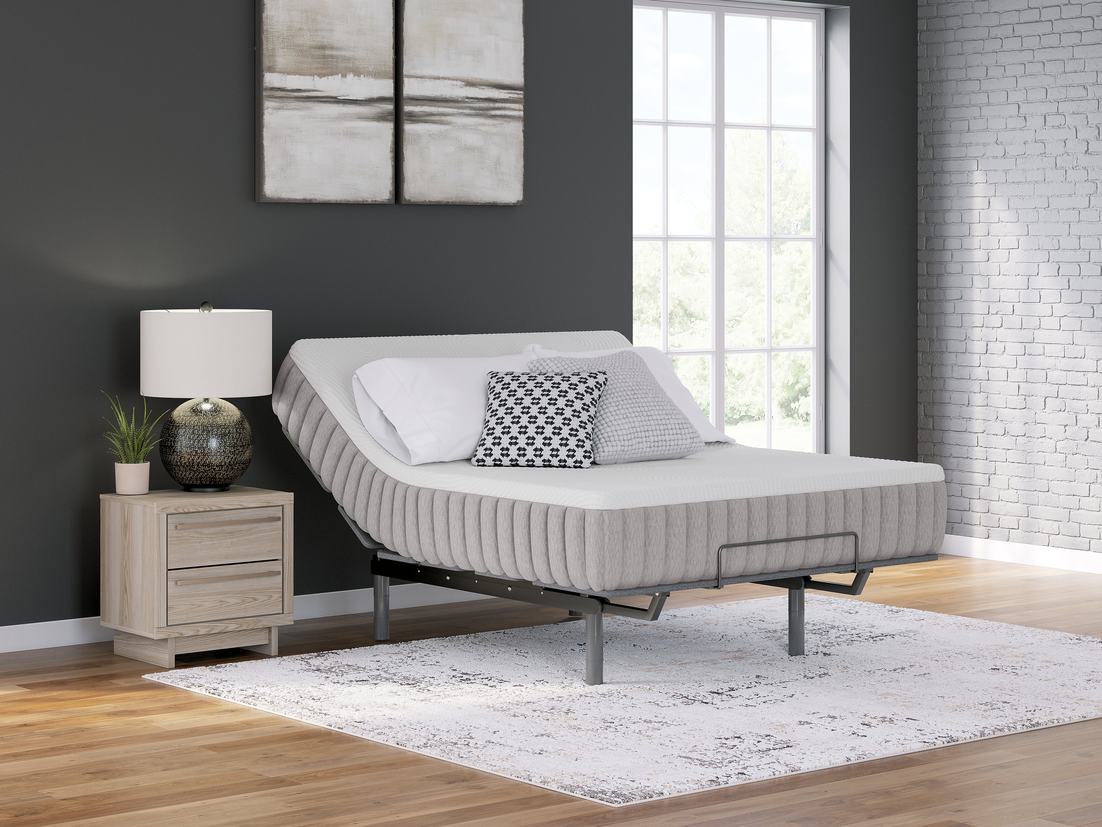 Terra Sleep Medium White California King Mattress - M52351