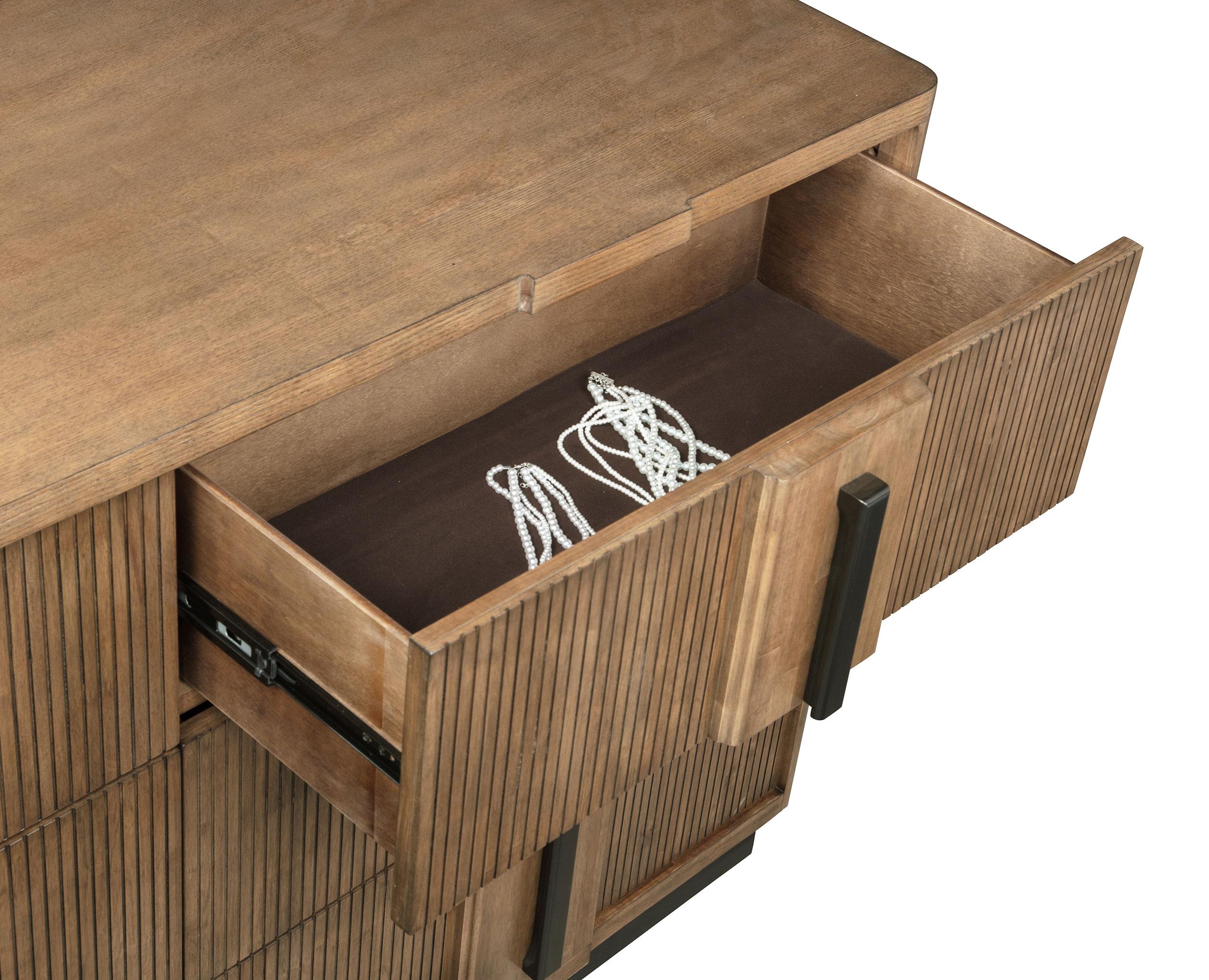 Terrace 5-piece California King Panel Bedroom Set Ash Brown - 224900KW-S5P