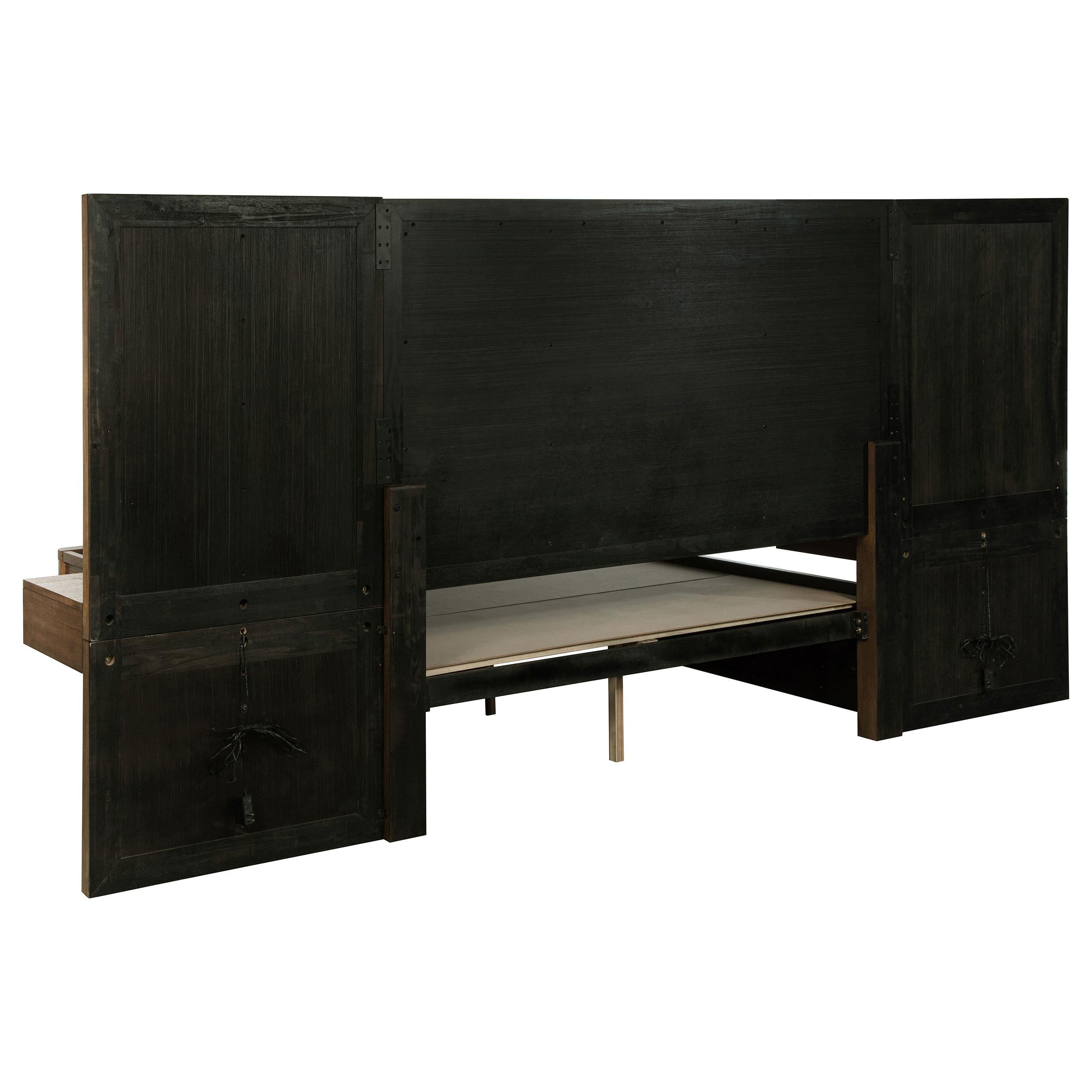 Terrace 5-piece California King Panel Bedroom Set Ash Brown - 224900KW-S5P