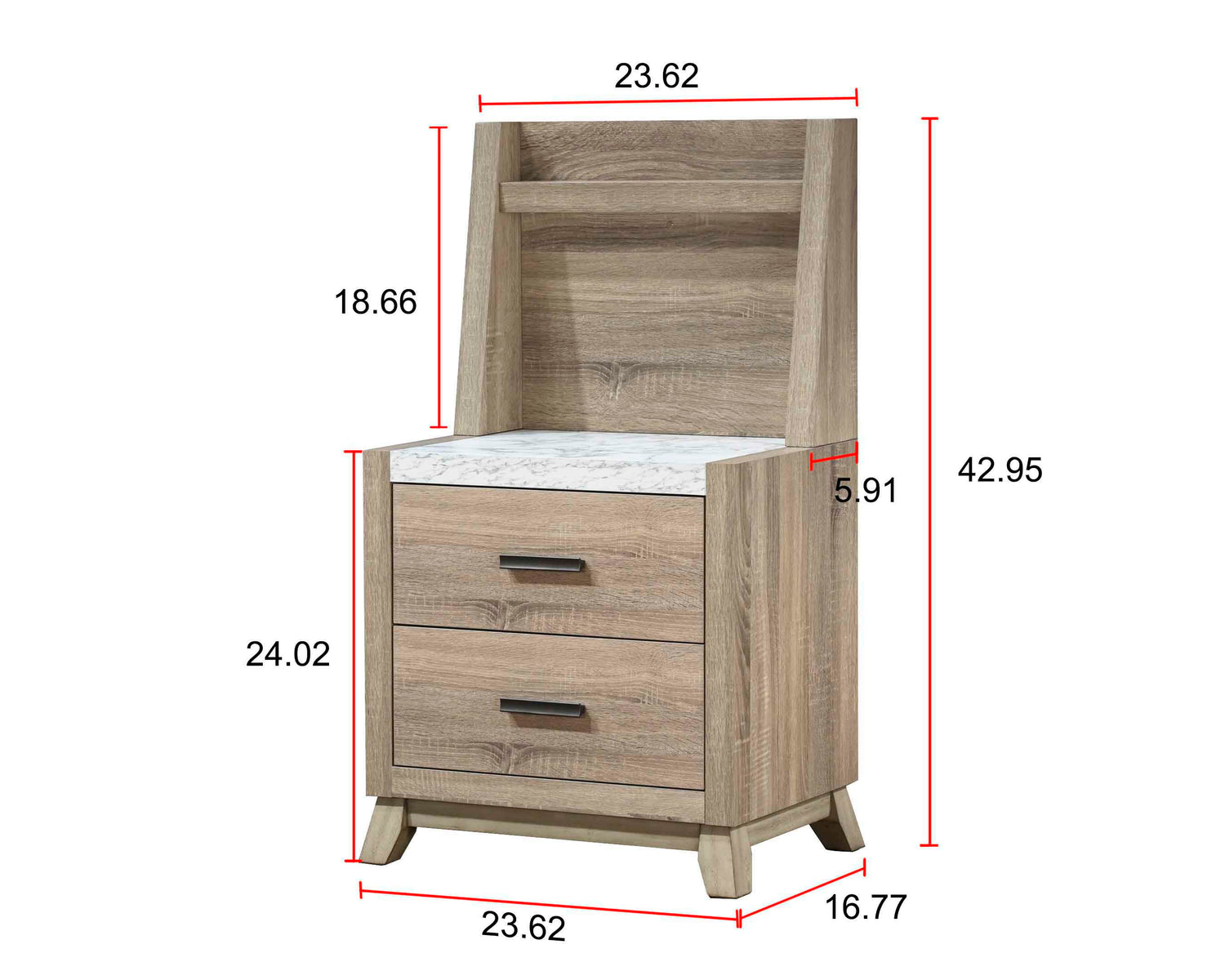 Tilston Natural Panel Bedroom Set - SET | B3400-Q-HB | B3400-Q-FB | B3400-KQ-RAIL | B3400-2 | B3400-4 - Bien Home Furniture & Electronics