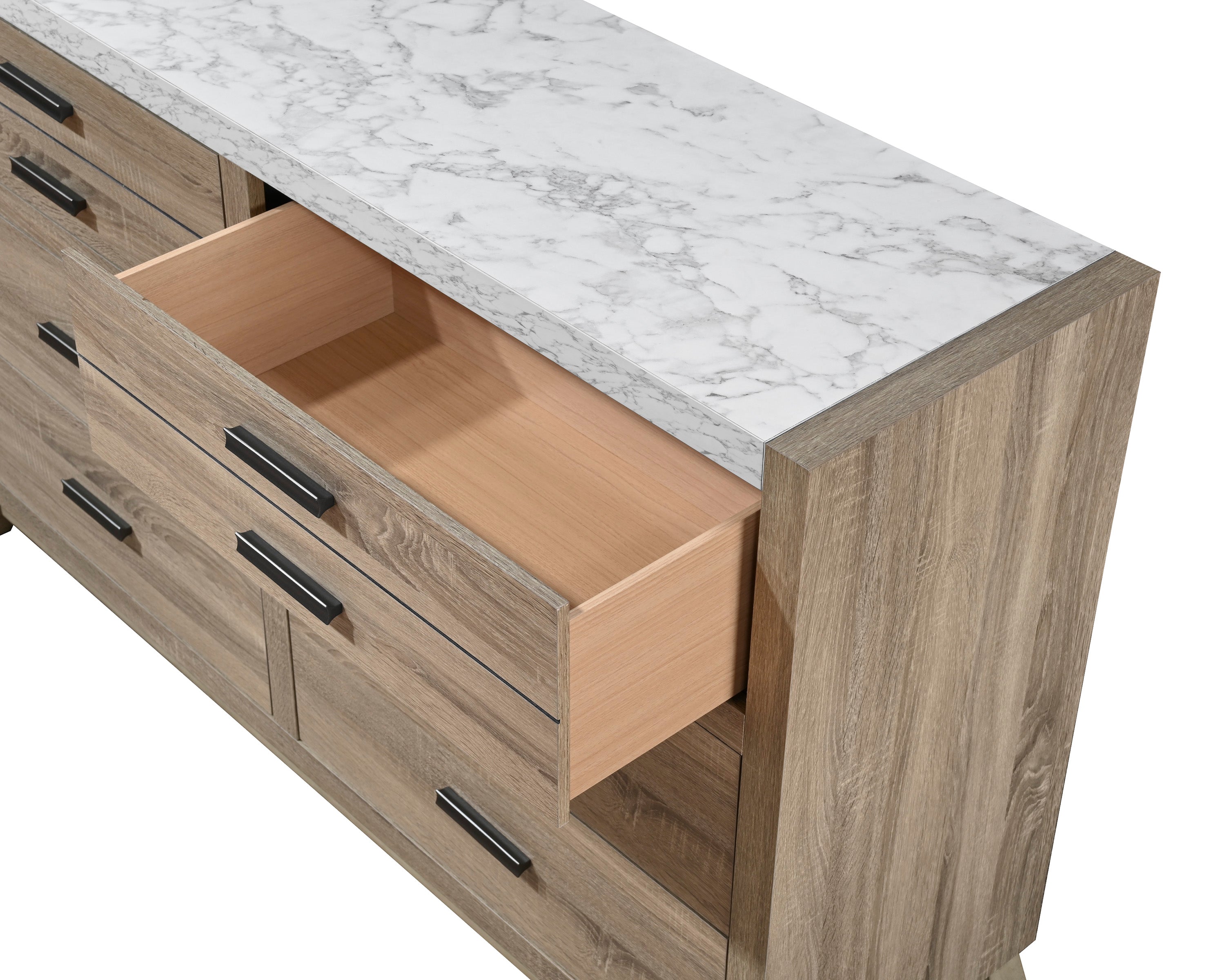 Tilston Natural Panel Bedroom Set - SET | B3400-Q-HB | B3400-Q-FB | B3400-KQ-RAIL | B3400-2 | B3400-4 - Bien Home Furniture & Electronics