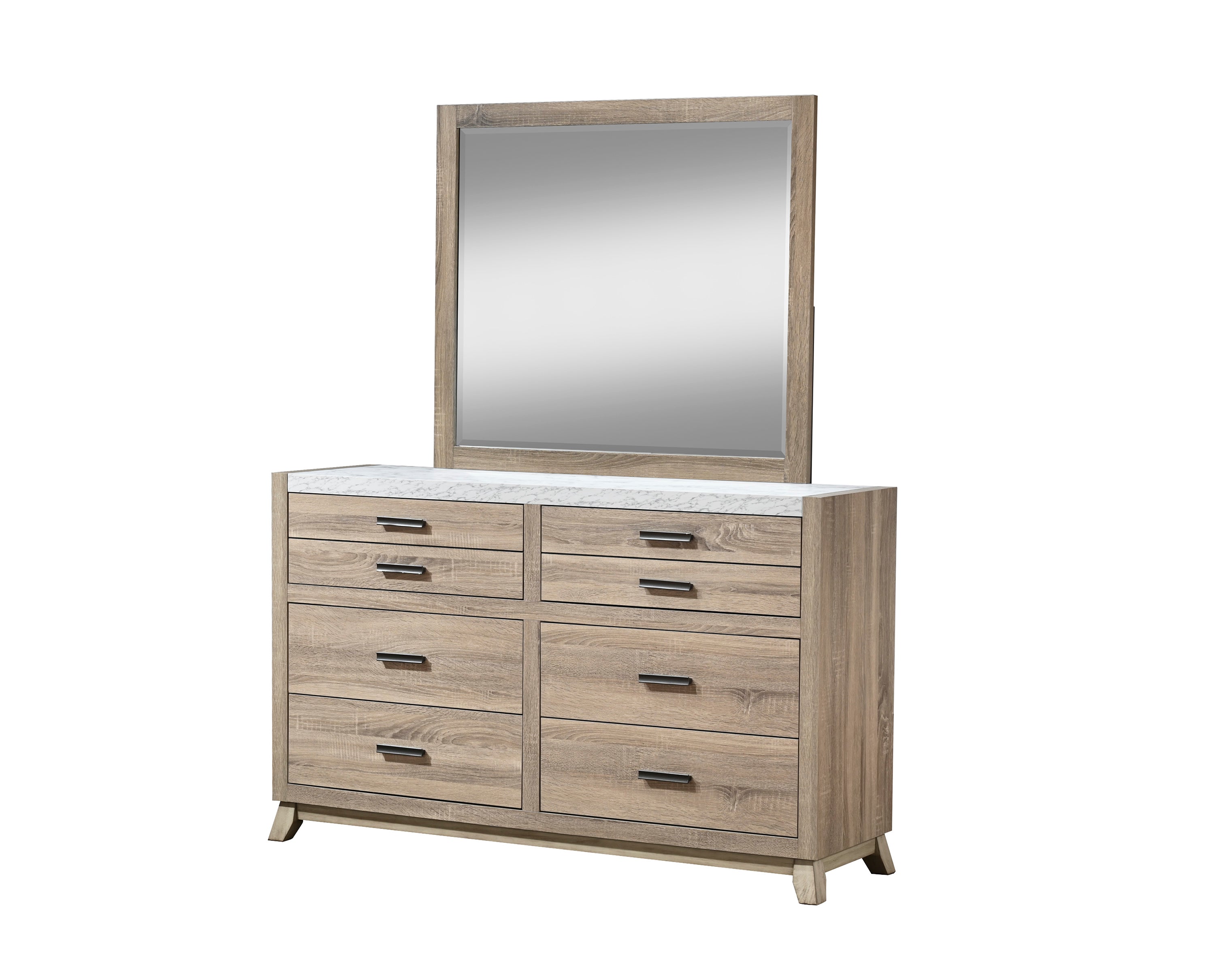 Tilston Natural Panel Bedroom Set - SET | B3400-Q-HB | B3400-Q-FB | B3400-KQ-RAIL | B3400-2 | B3400-4 - Bien Home Furniture &amp; Electronics