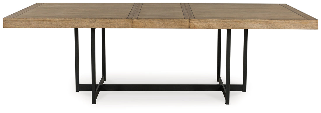 Tomtyn Light Brown Dining Extension Table - D622-35