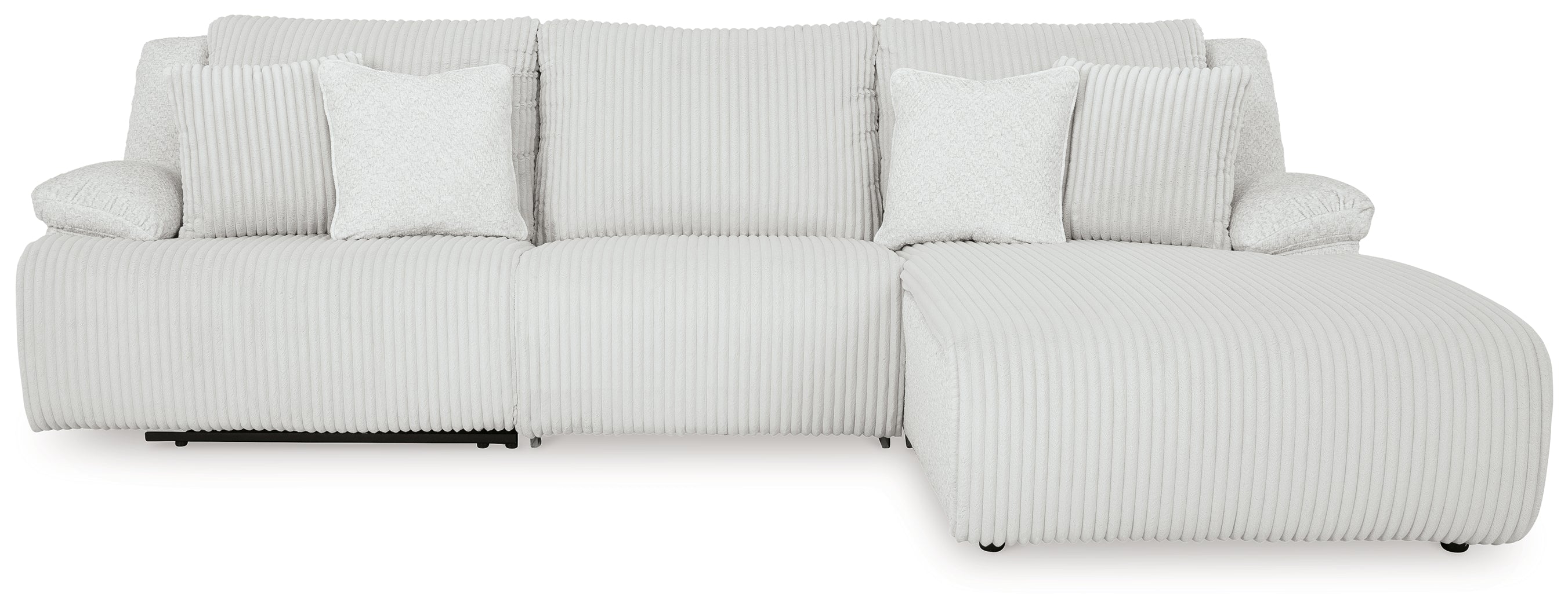 Top Tier Alloy 3-Piece Sectional Sofa Chaise - 92706S6