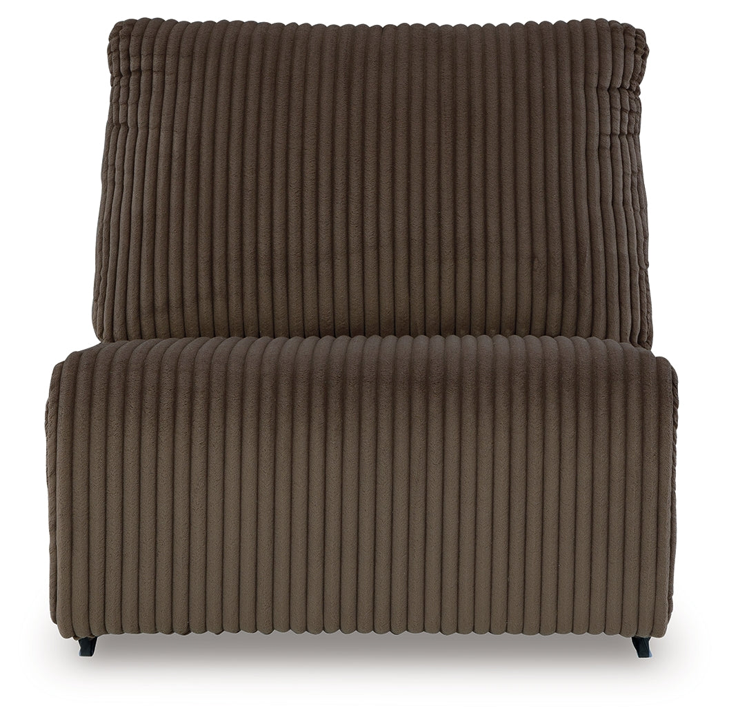 Top Tier Chocolate Armless Chair - 9270546