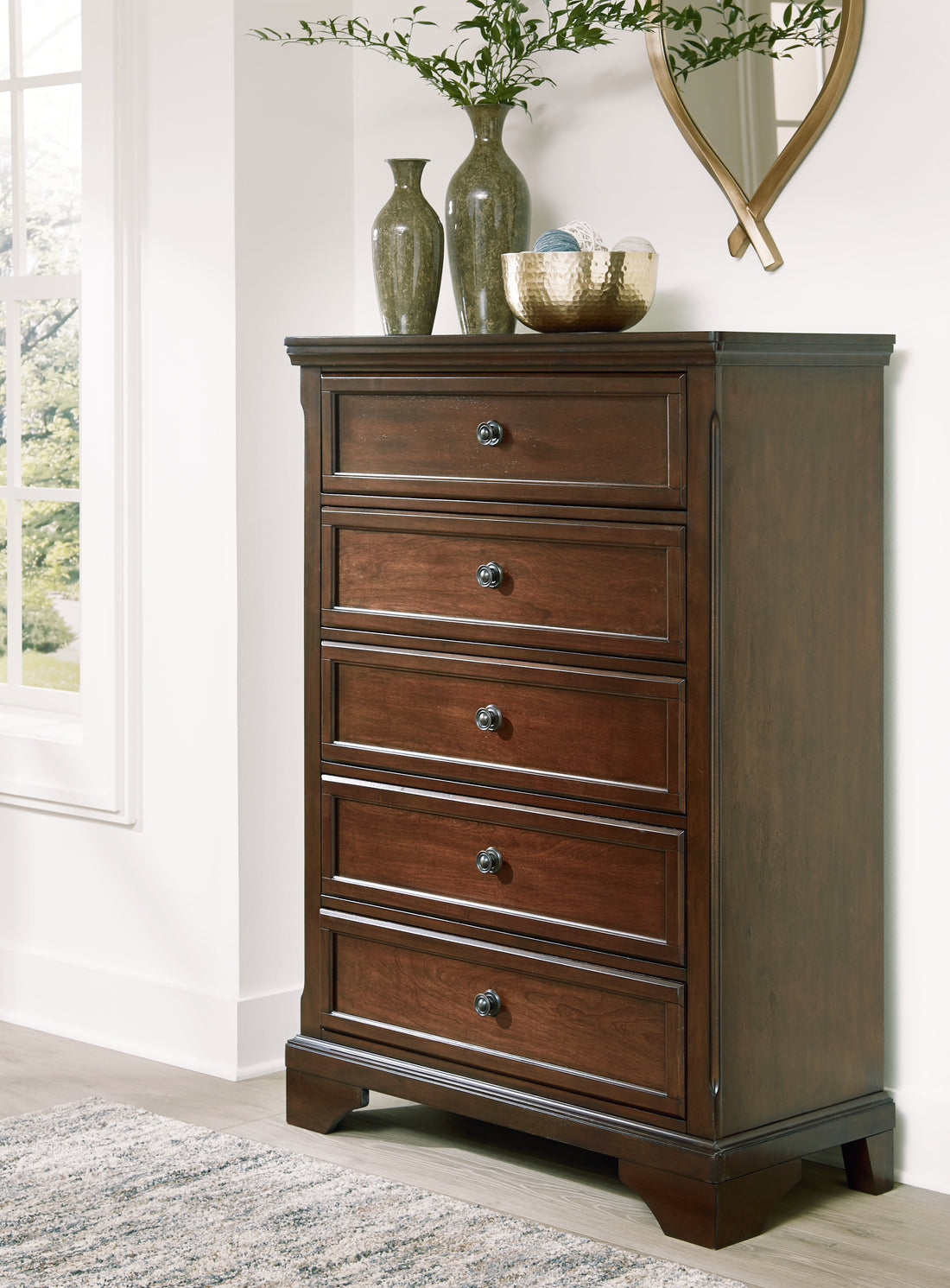 Trellington Brown Chest of Drawers - B716-46