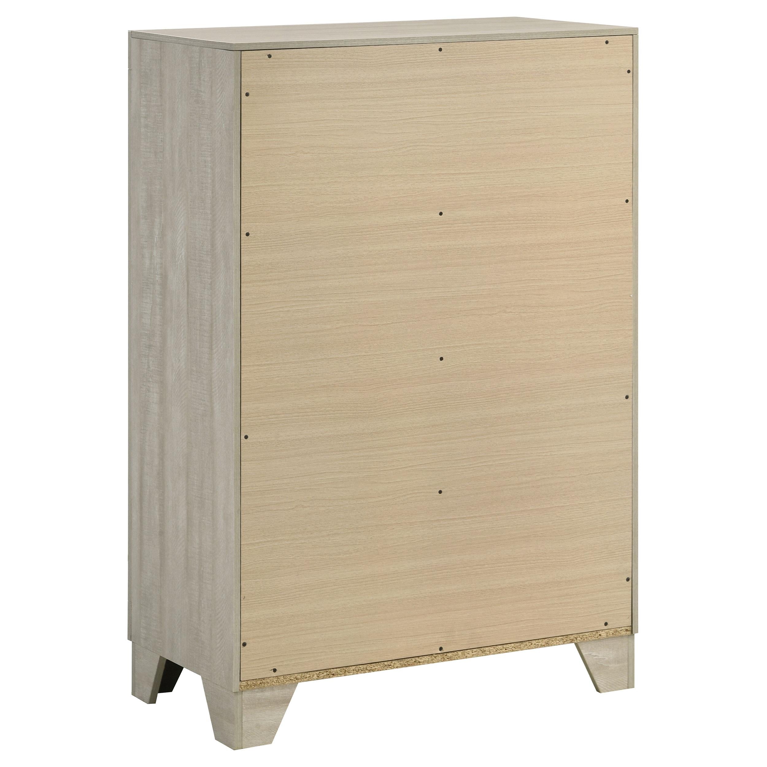 Trenton 5-piece Full Bedroom Set Rustic Cream - 225061F-S5