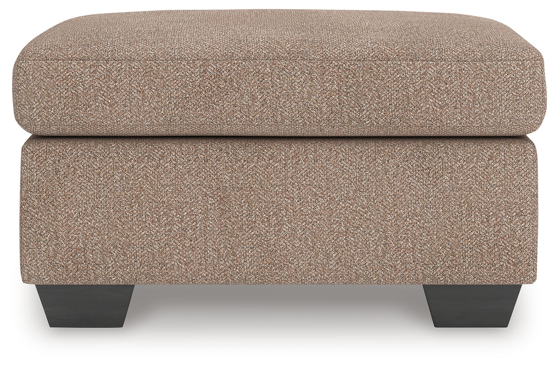 Triston-Peaks Suede Ottoman - 3020414