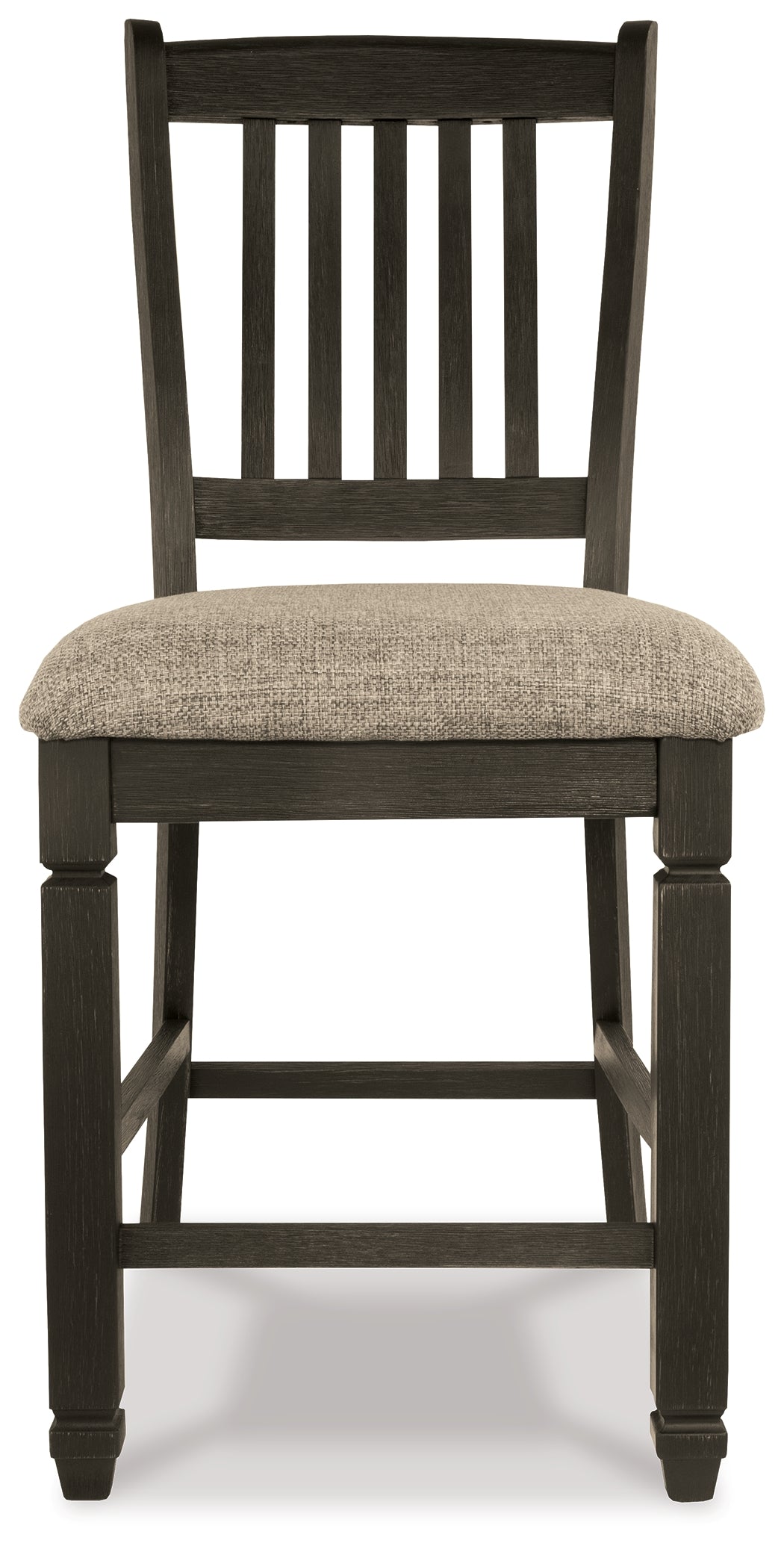 Tyler Creek Black/Gray Counter Height Dining Table and 2 Barstools - D736D14